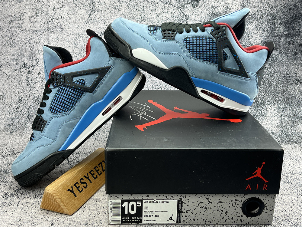 UA TRAVIS SCOTT X AIR JORDAN 4 RETRO 