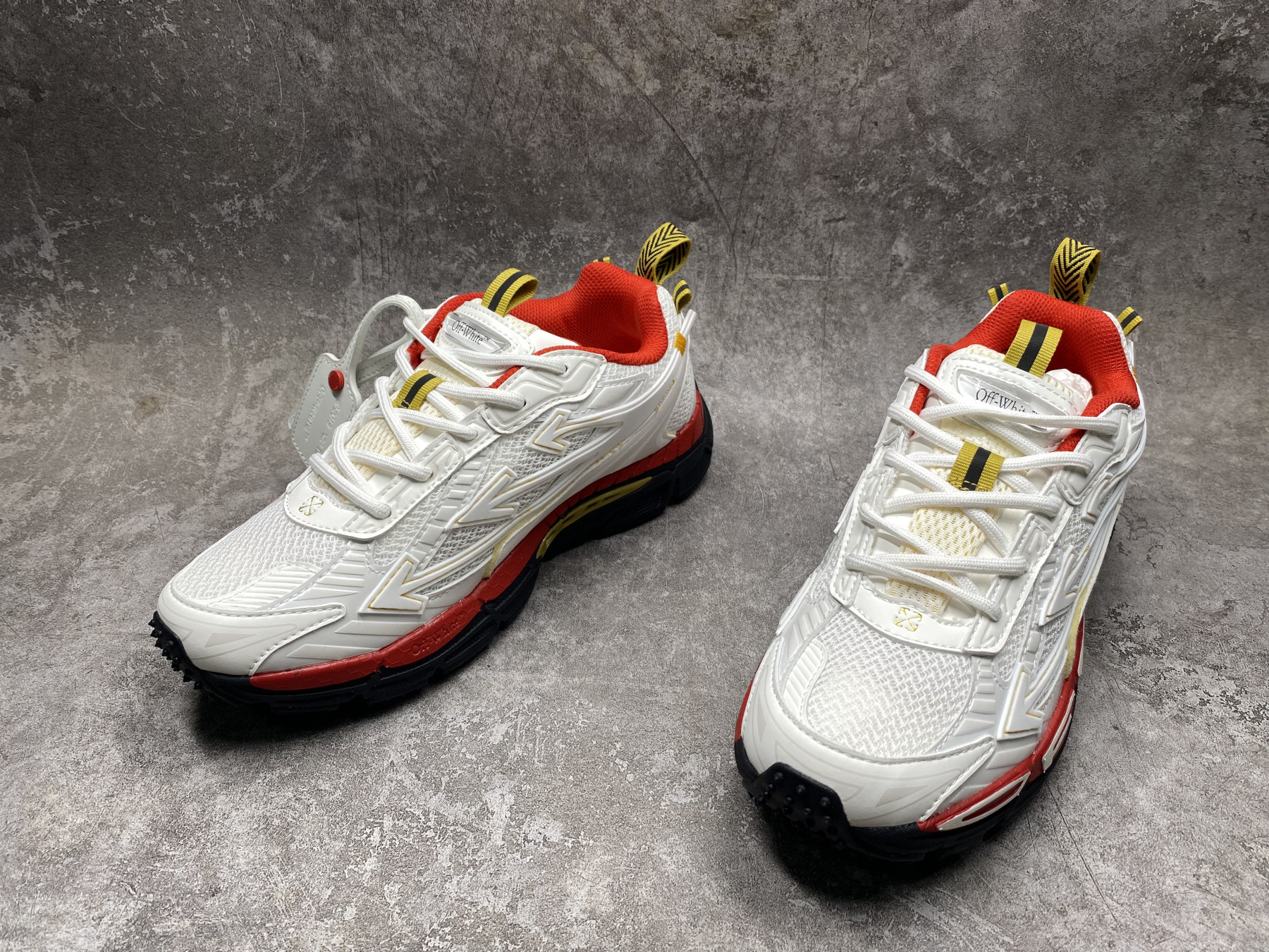 UA Off-White "BE RIGHT BACK"