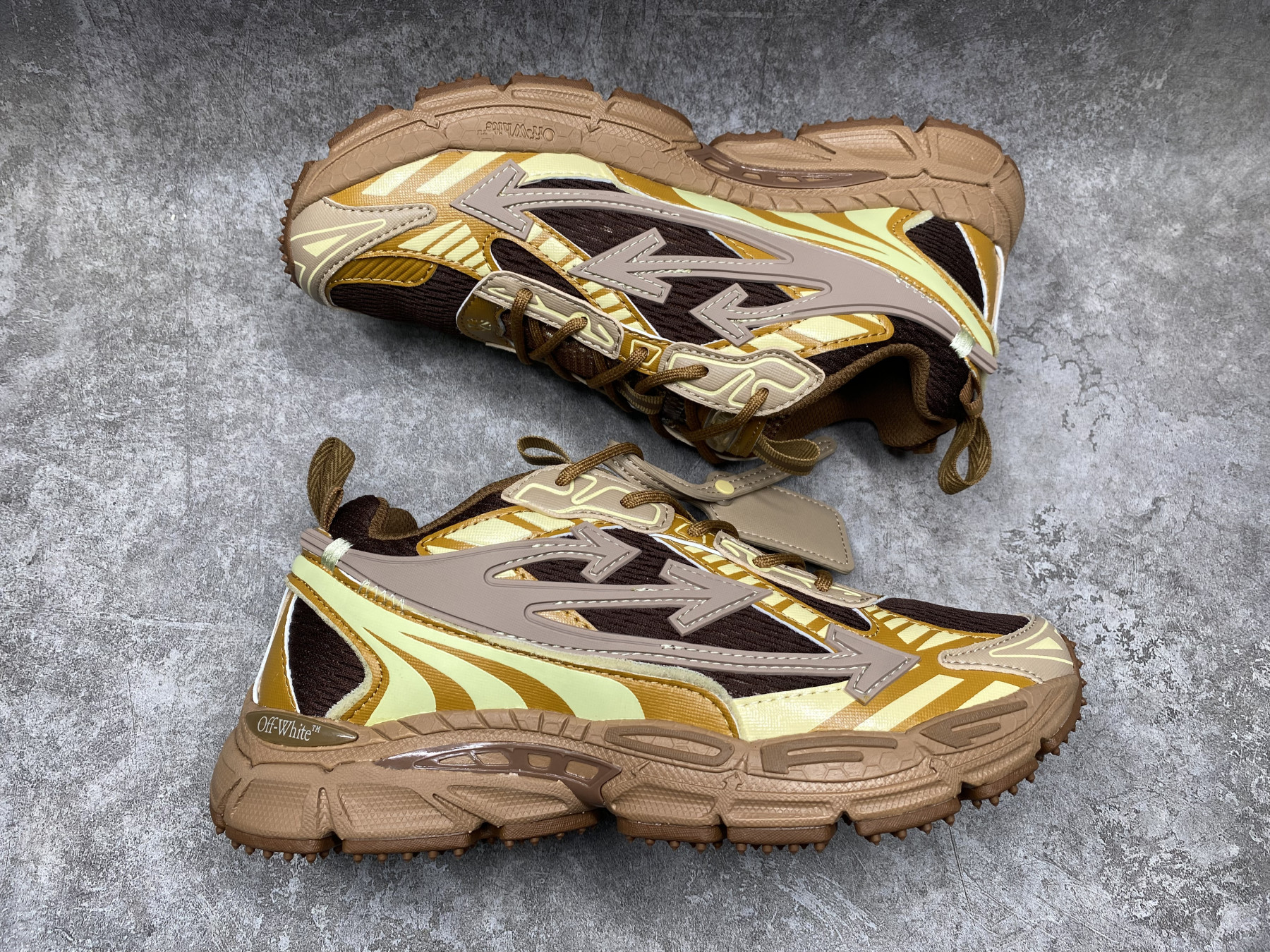 UA Off-White "BE RIGHT BACK"