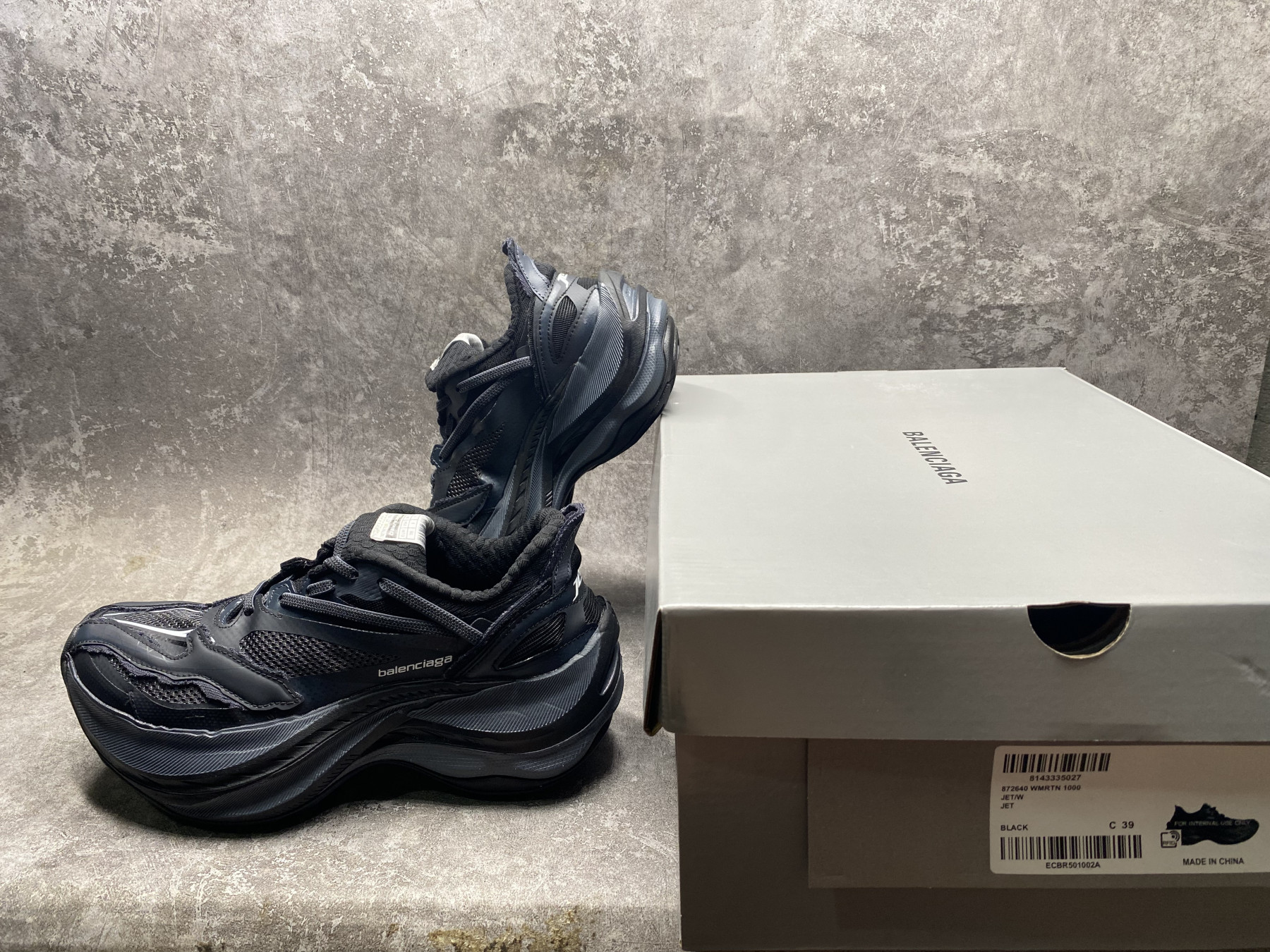 UA Balenciaga Jet Sneakers(run one size large)