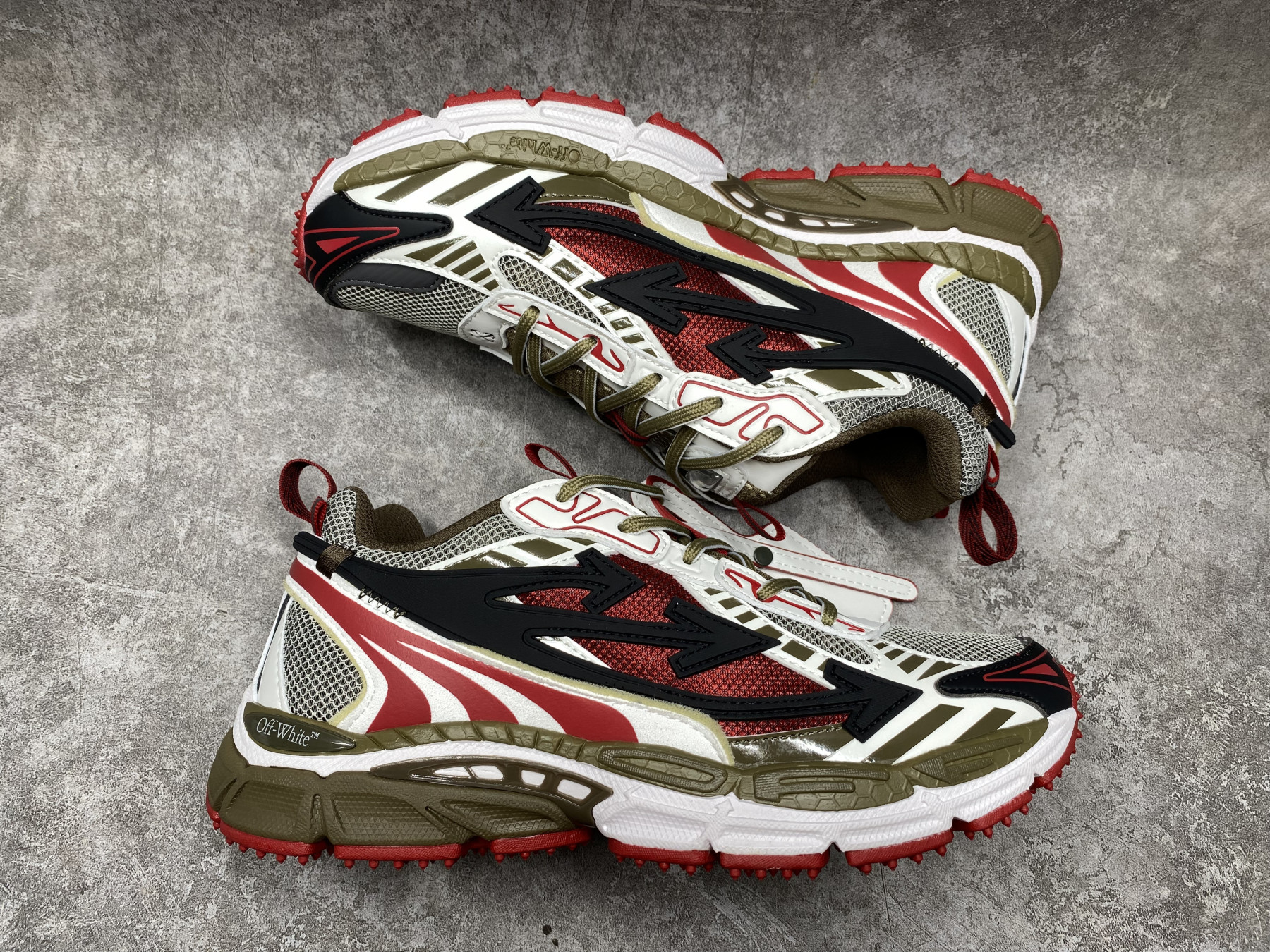 UA Off-White "BE RIGHT BACK"