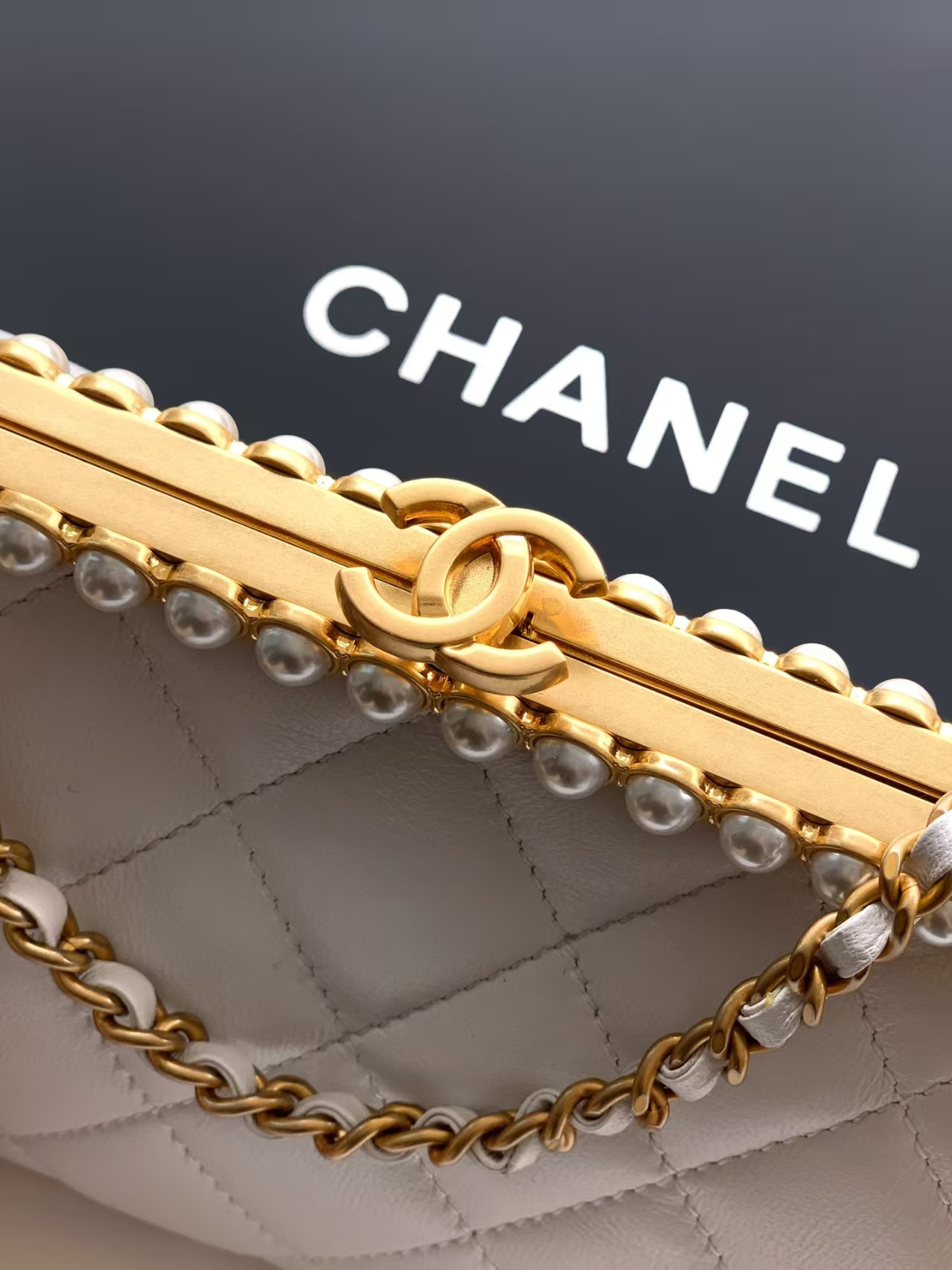 Ch**el Clutch AS5912 10x20x7cm