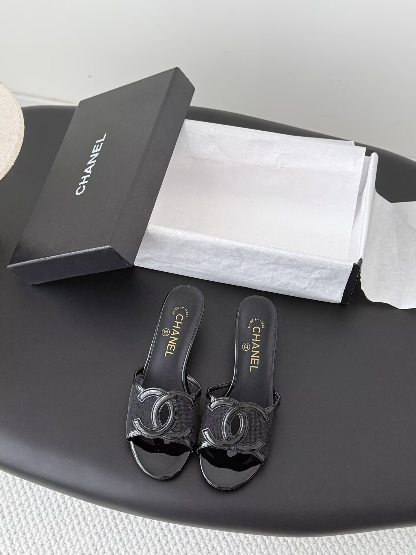 UA Chanel Sandals 4.5cm Heel