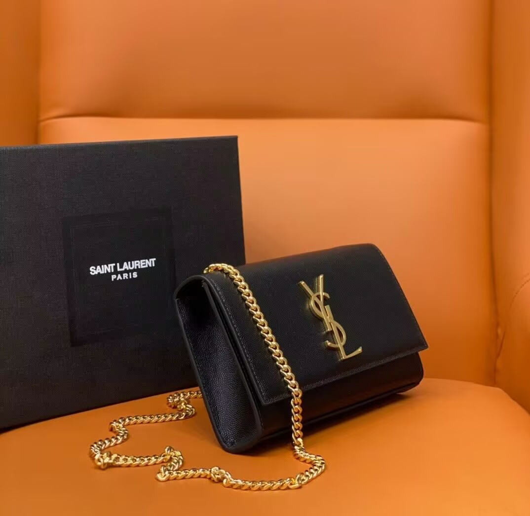 Y51 KATE SMALL IN GRAIN DE POUDRE EMBOSSED LEATHER 20x12.5x5cm