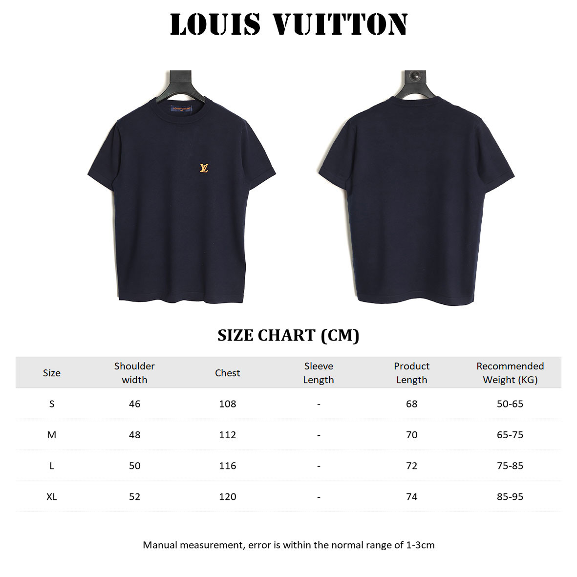l0vis Vvtt0n knitting short-sleeved t-shirt