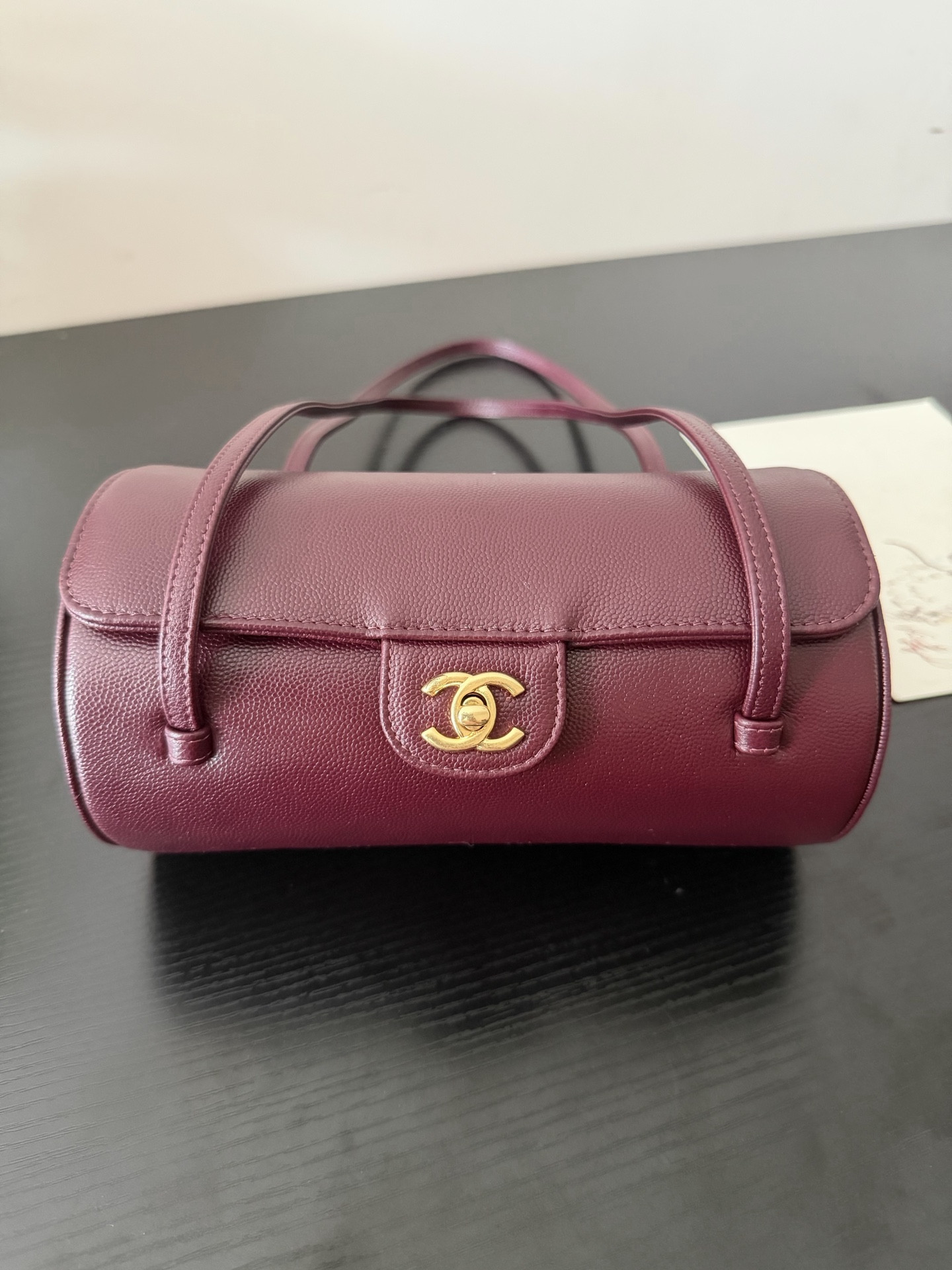 Chanel Small Bowling Bag AS6143 10x20.5x10cm