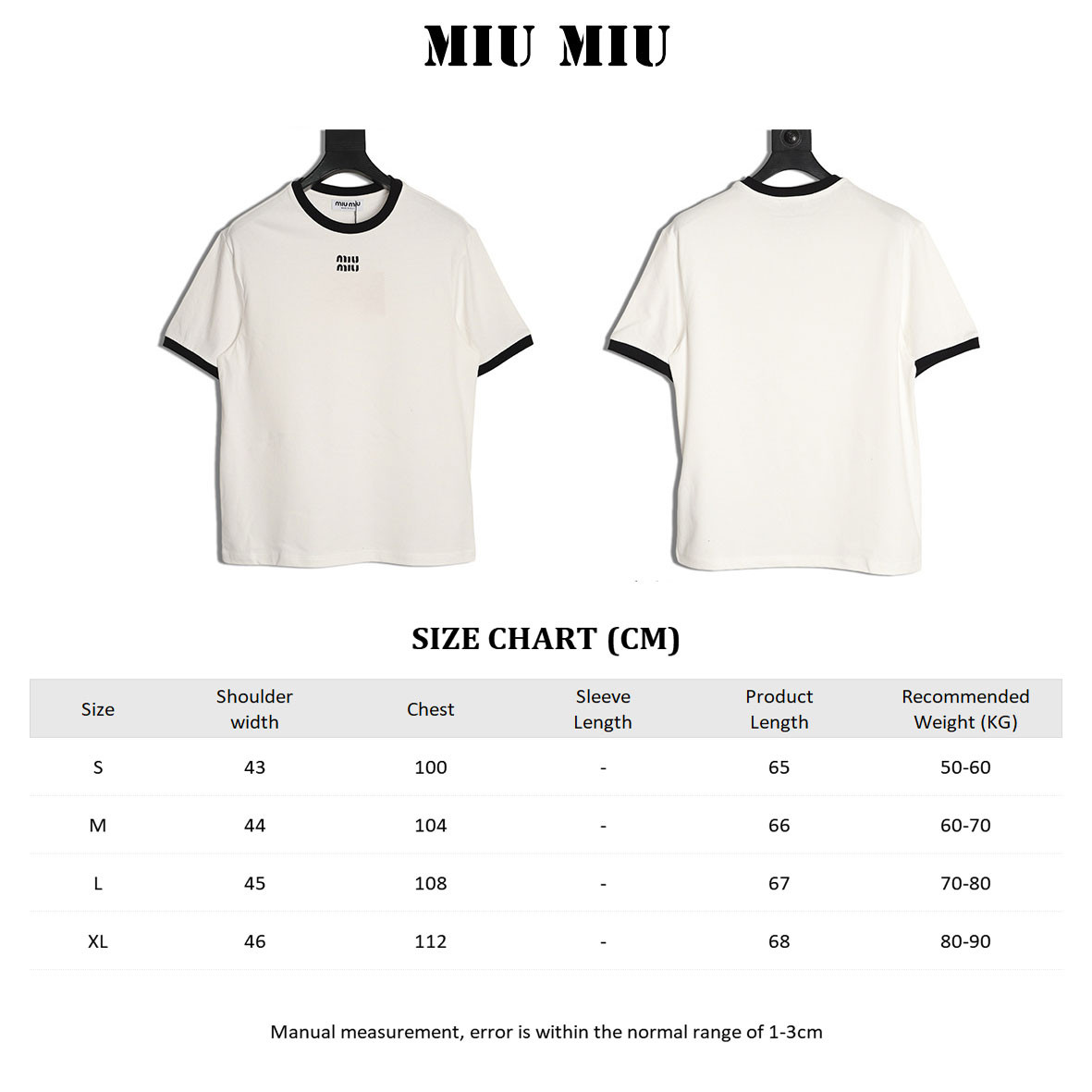 M1v M1v 26ss short-sleeved t-shirt