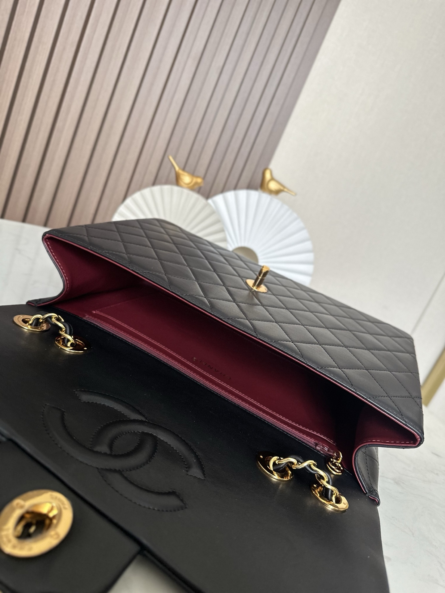 Chanel Flap Bag 34x22x10cm