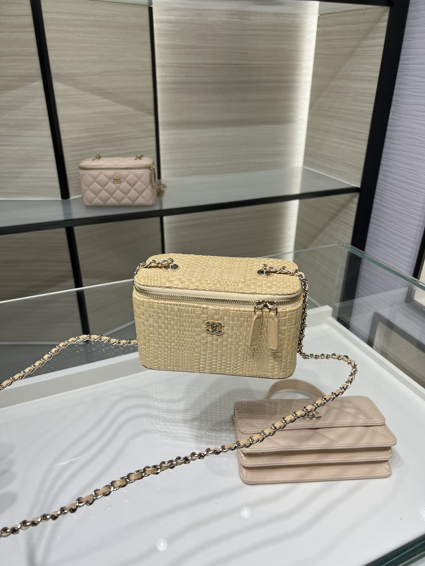 Chanel Classic Long Vanity with Chain AP1341 9.5x17x8cm