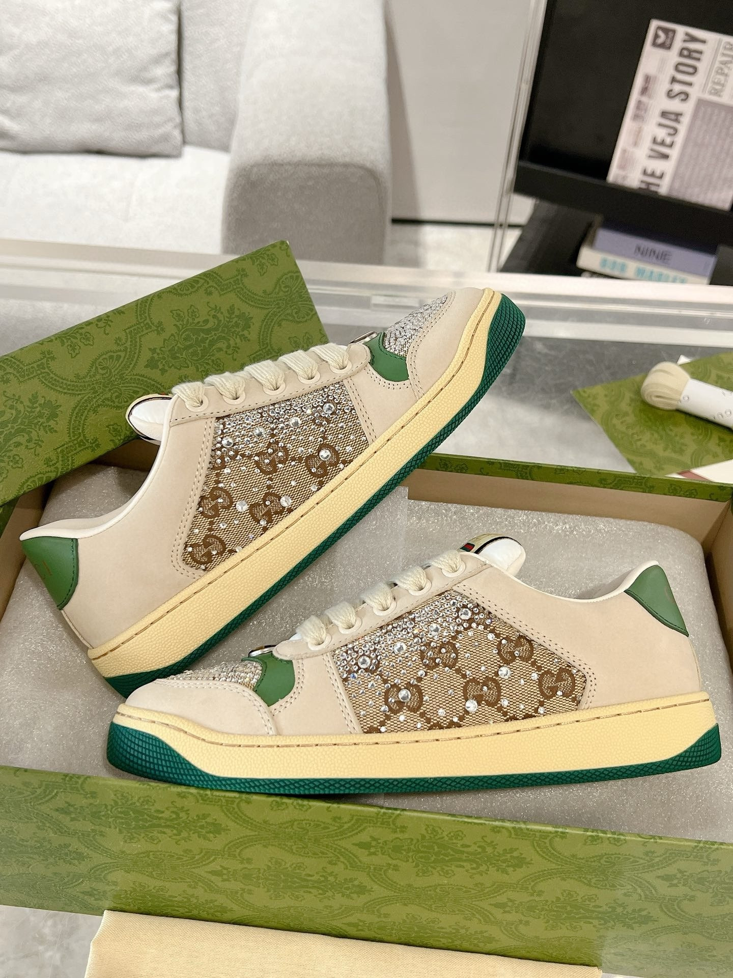 UA Gvc*1 GG crystal Screener Sneaker