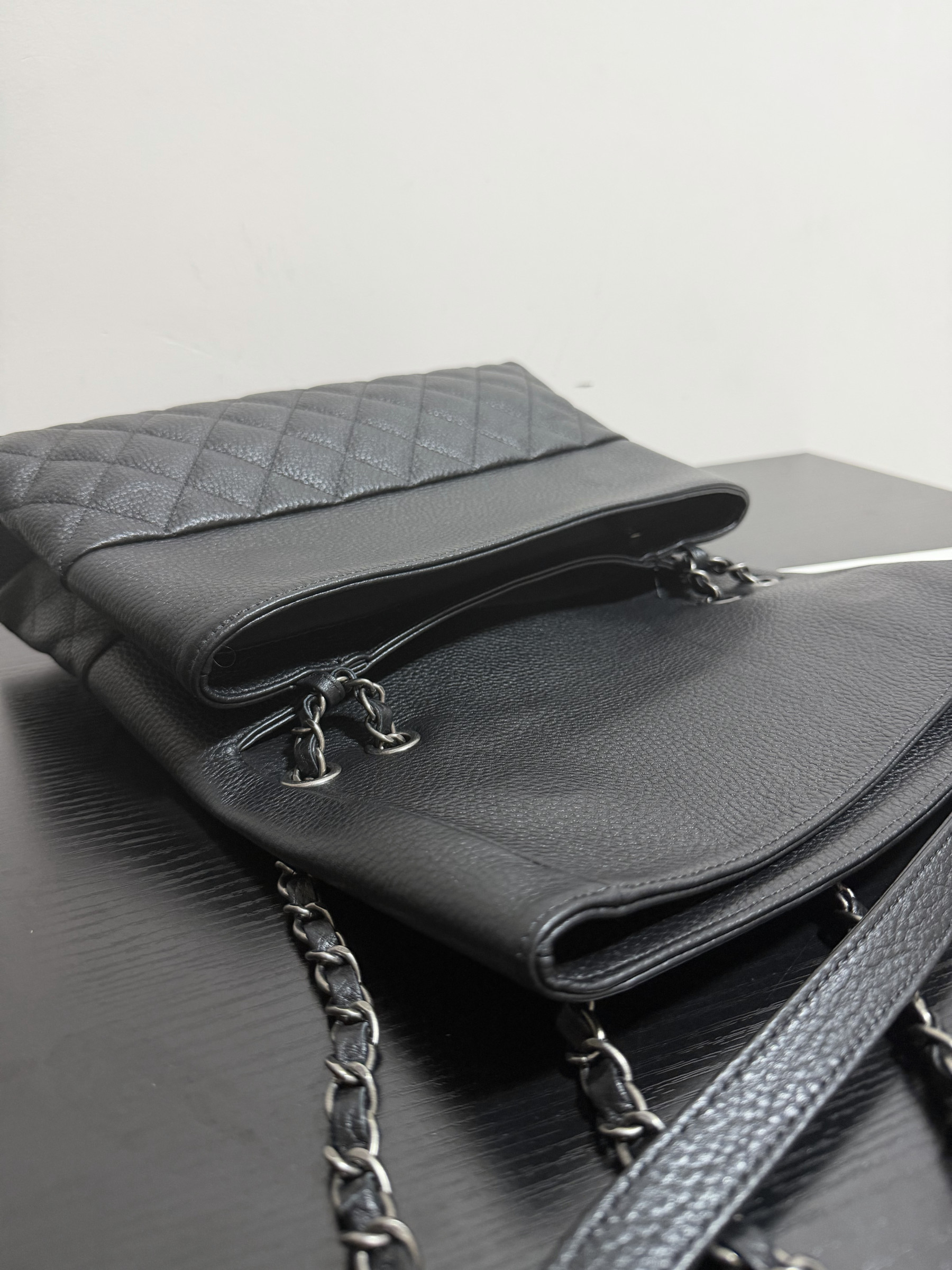 Chanel Hampton Flap Handbag AS7095 32x19x7.5cm
