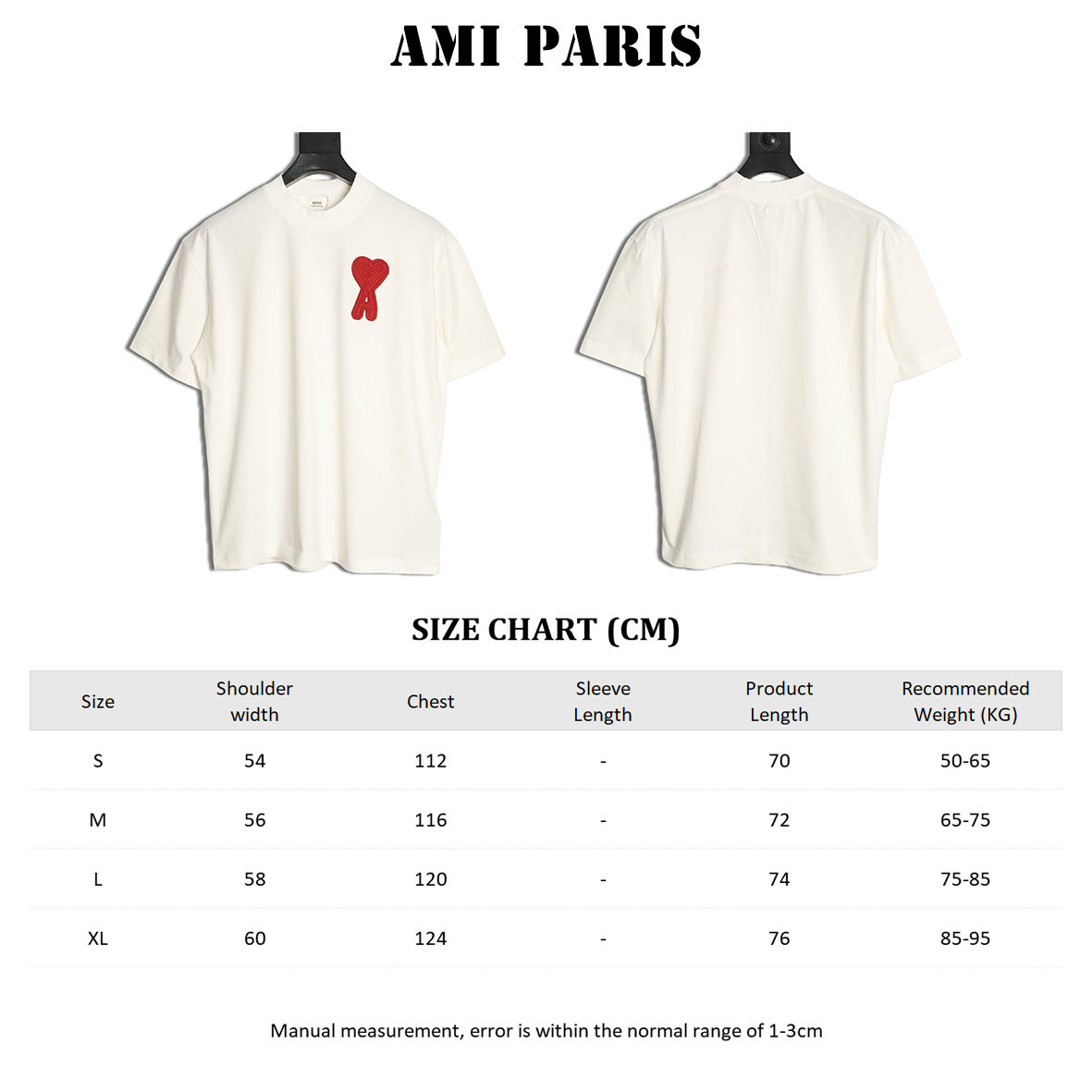 AMI Short-sleeved T-shirt