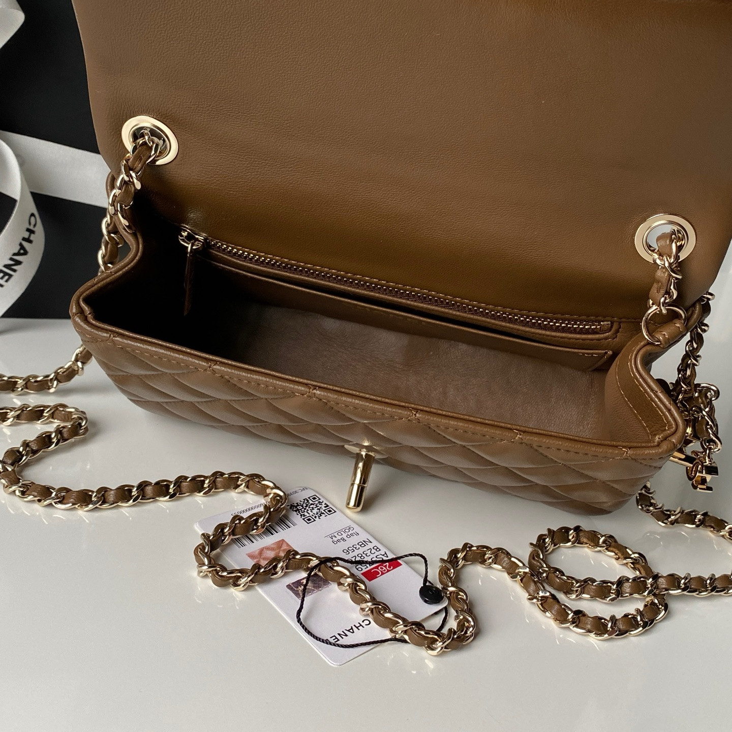 Chanel Classic Flap Handbag CF AS5759 20x13x7cm