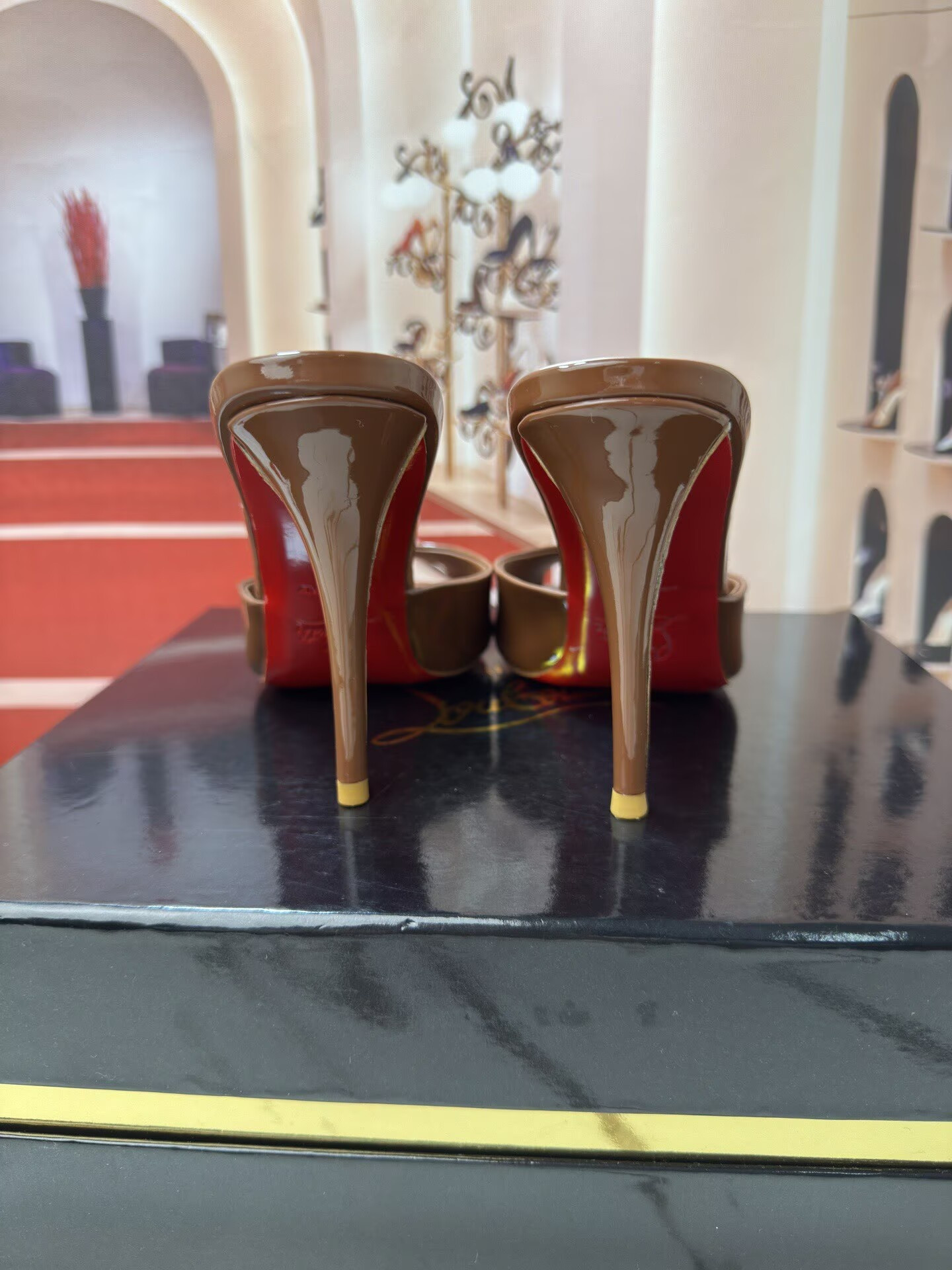 ua Chr1st1an louboutin me dolly mules 10cm heel