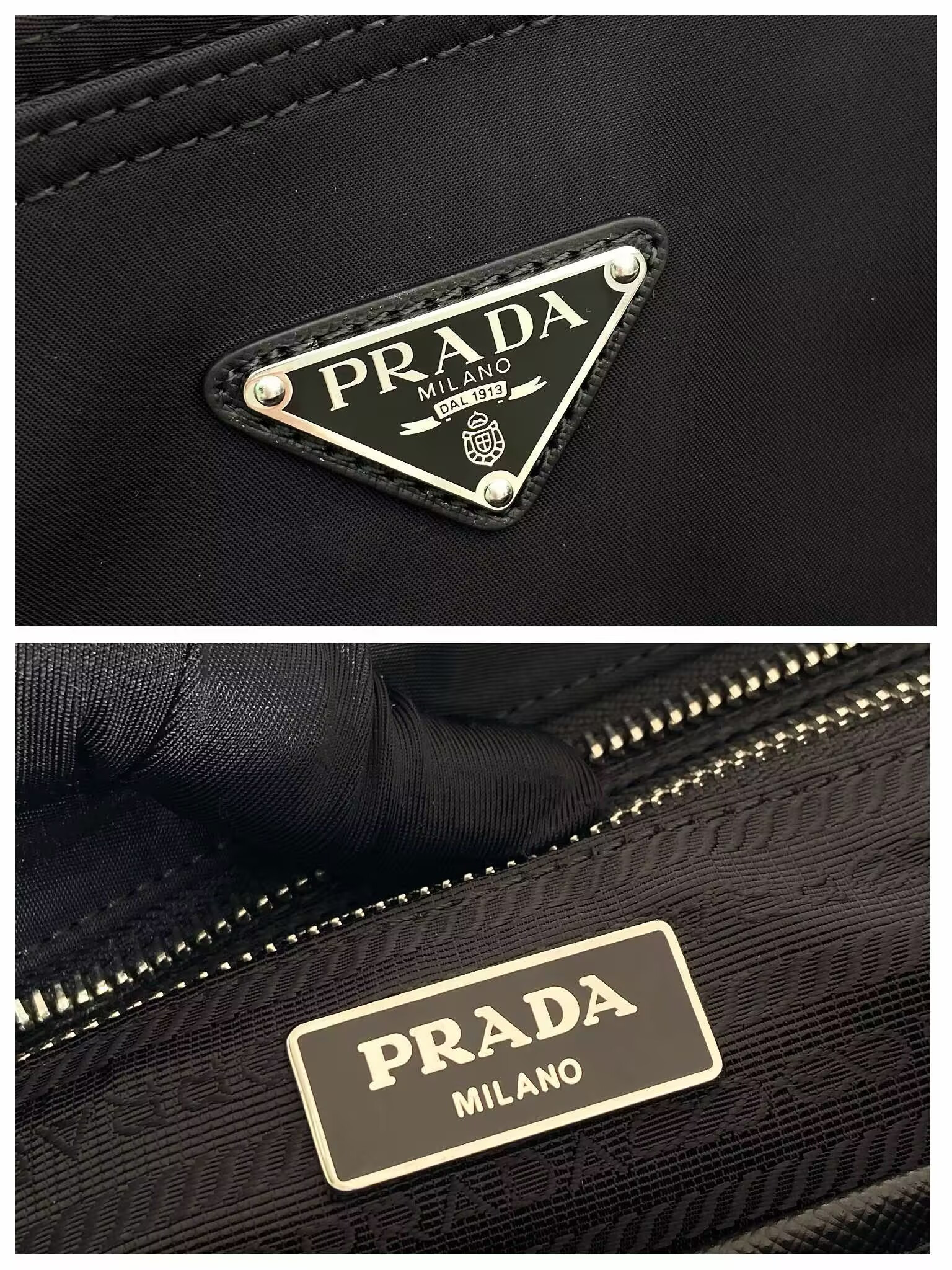 Prada Re-Nylon Baby Bag 31x36x18cm