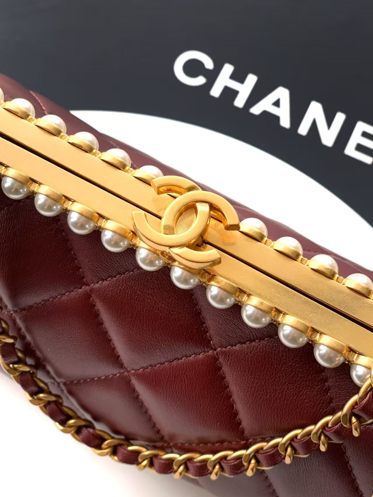 Ch**el Clutch AS5912 10x20x7cm