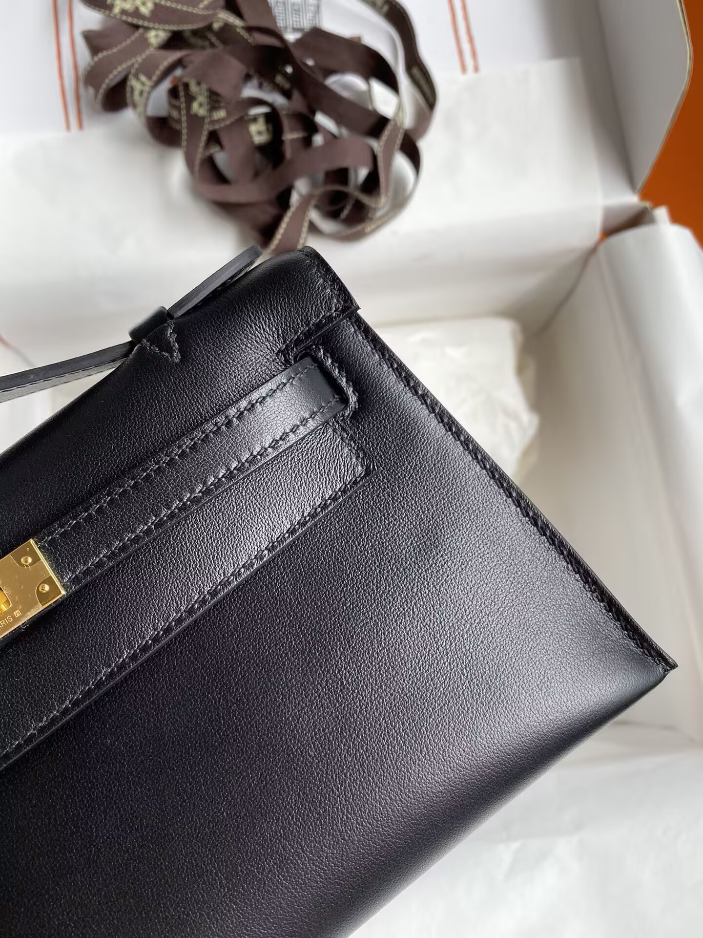 Hermès Kelly 22 Mini Box Leather 22x7x13cm