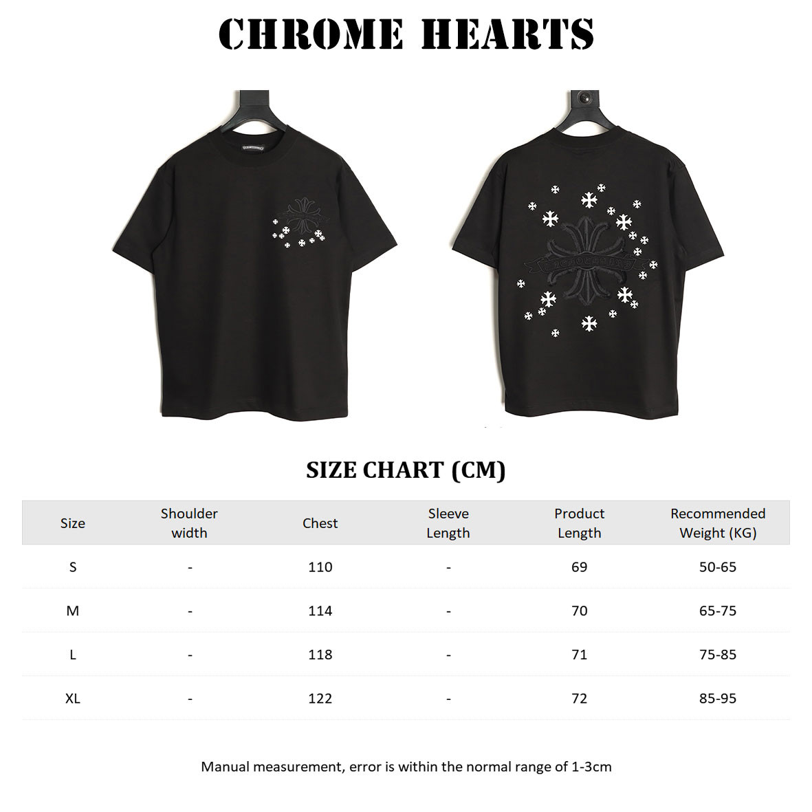 Ch*0me He**ts short-sleeved t-shirt