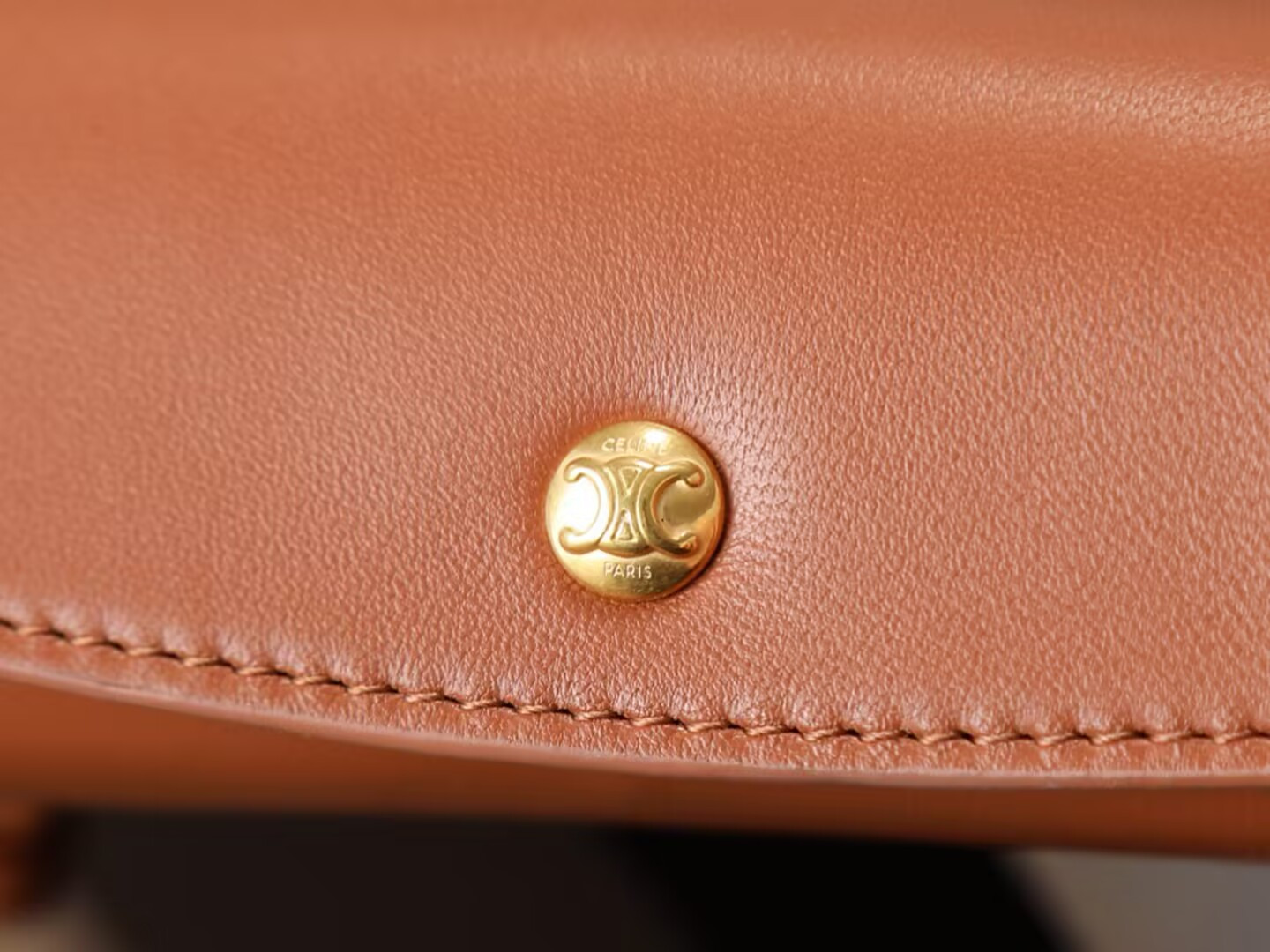 Celine TRIO FLAP IN Smooth Lambskin 22.5x13x3.5cm