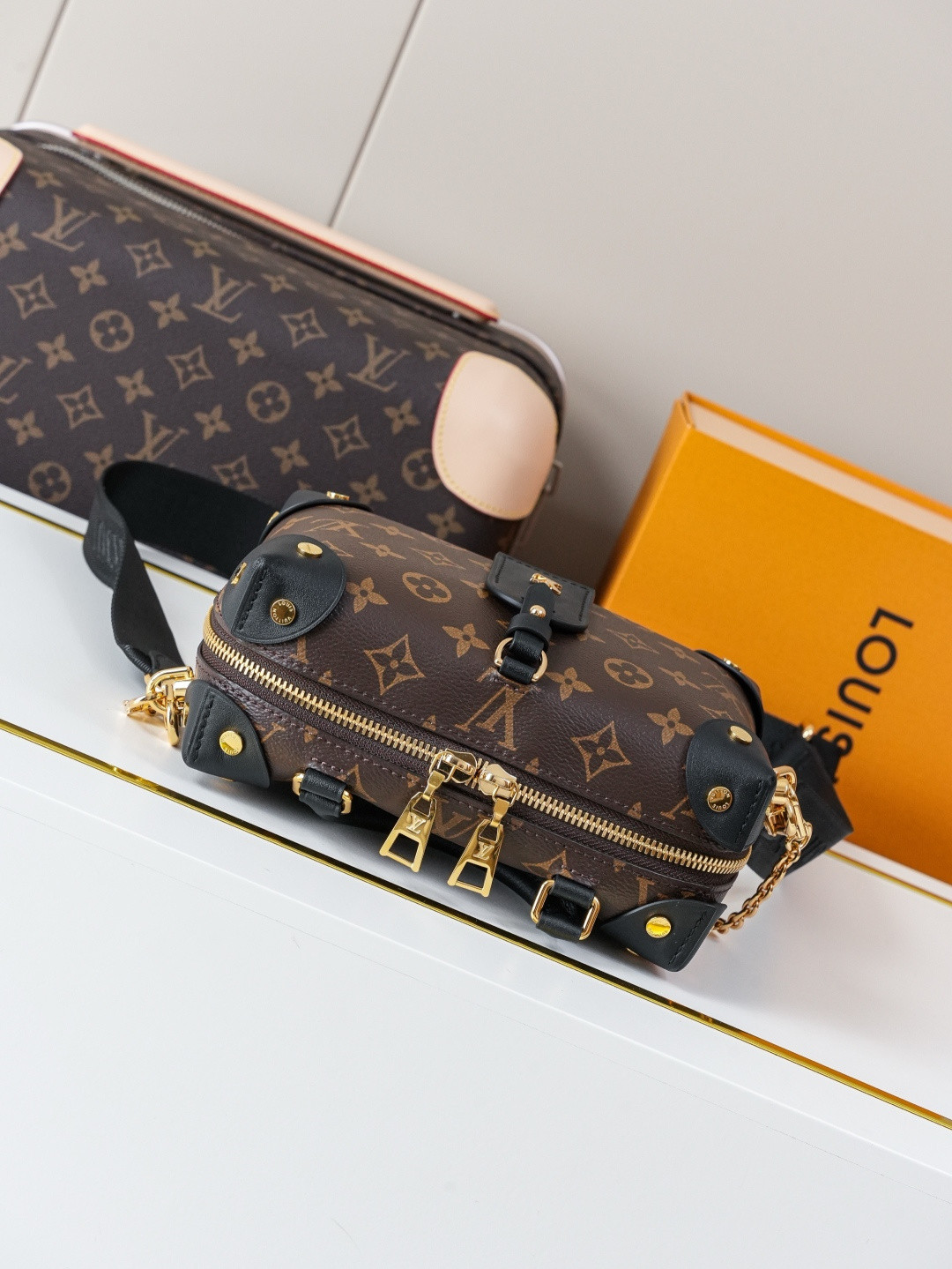 LV PETITE MALLE SOUPLE M45571 20x14x7.5CM