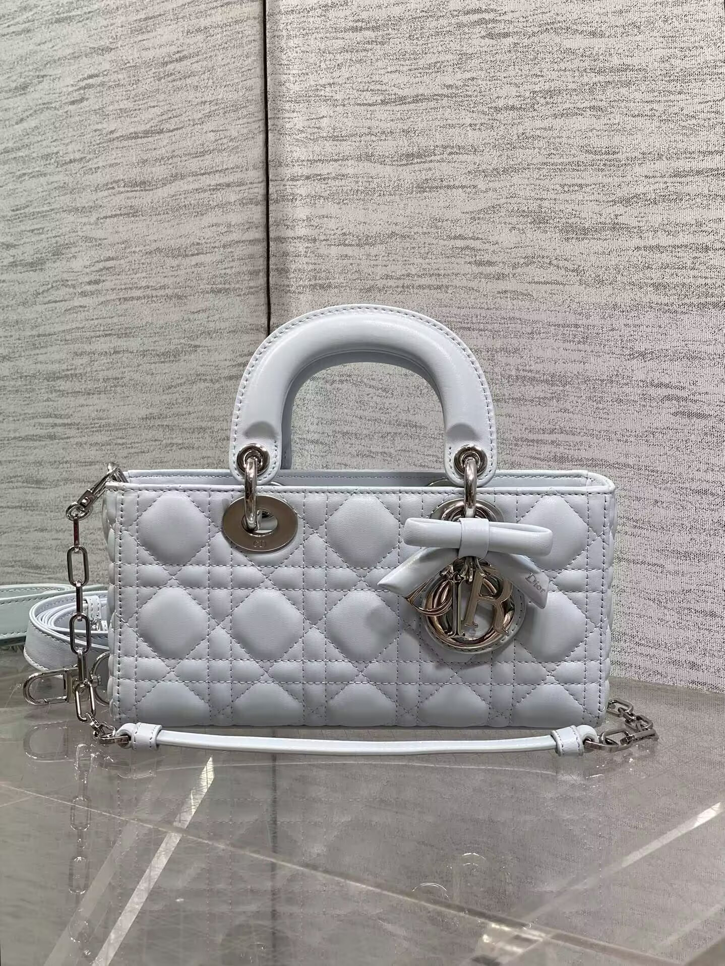 Dior Small Lady D-Joy Bag 22x6x12cm
