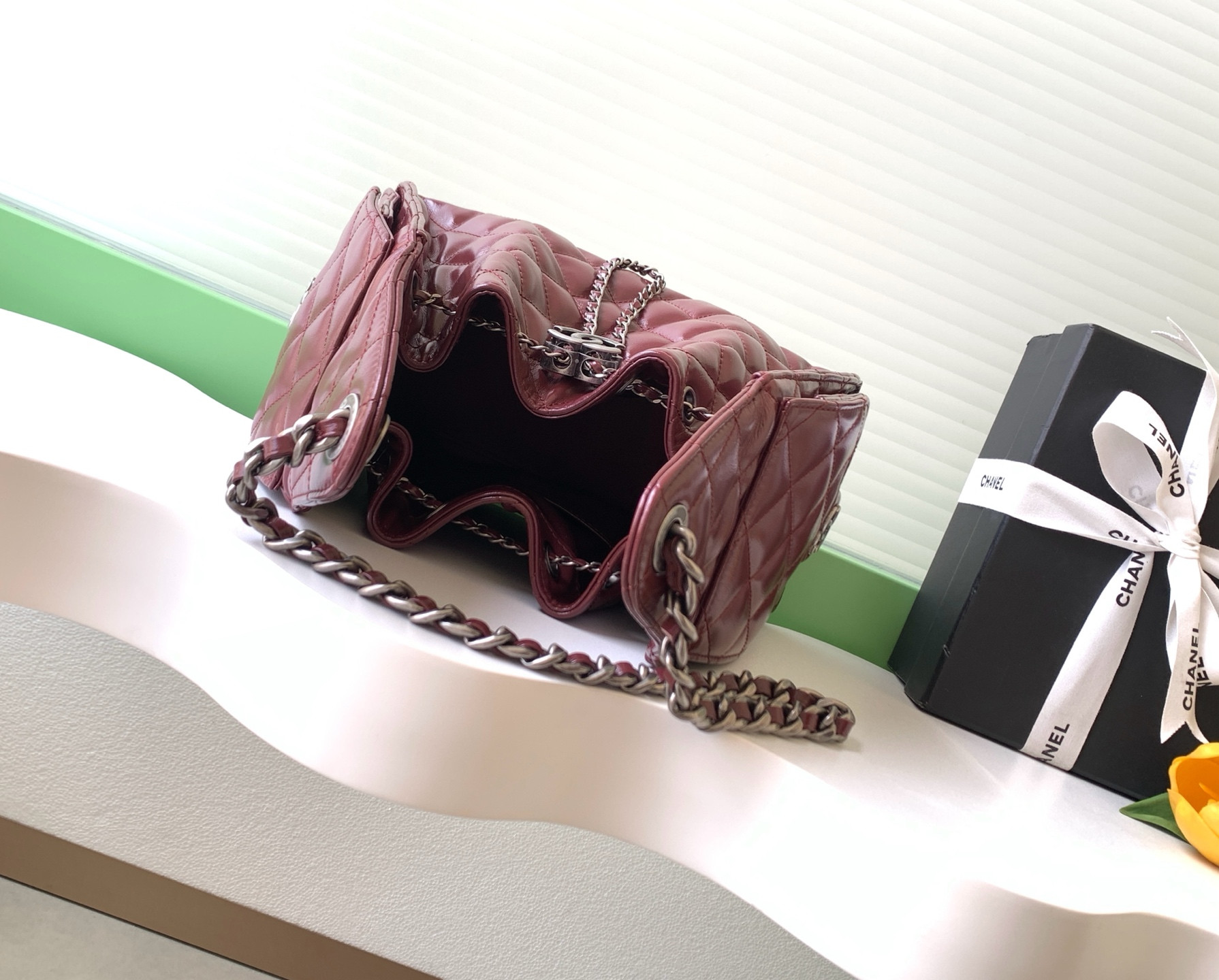 CHANEL 25C Bucket Bag 26x30x14cm