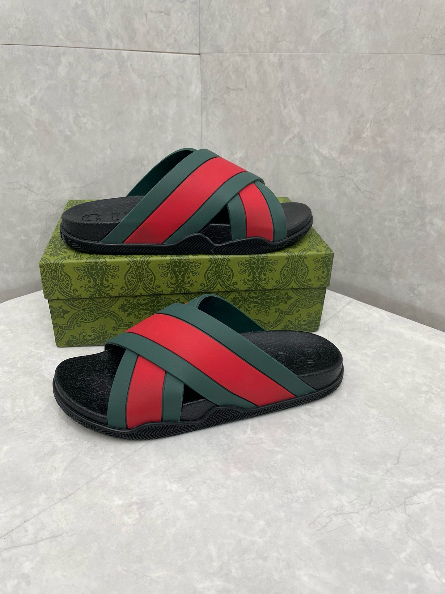 UA Gvc*1 Criss Cross Slide Sandals