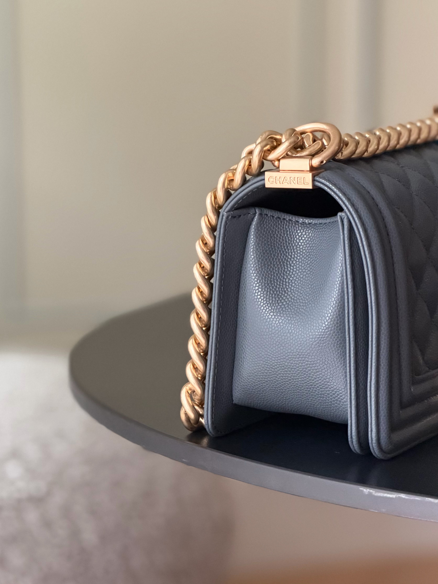 Chanel Boy Handbag 12x20x7cm