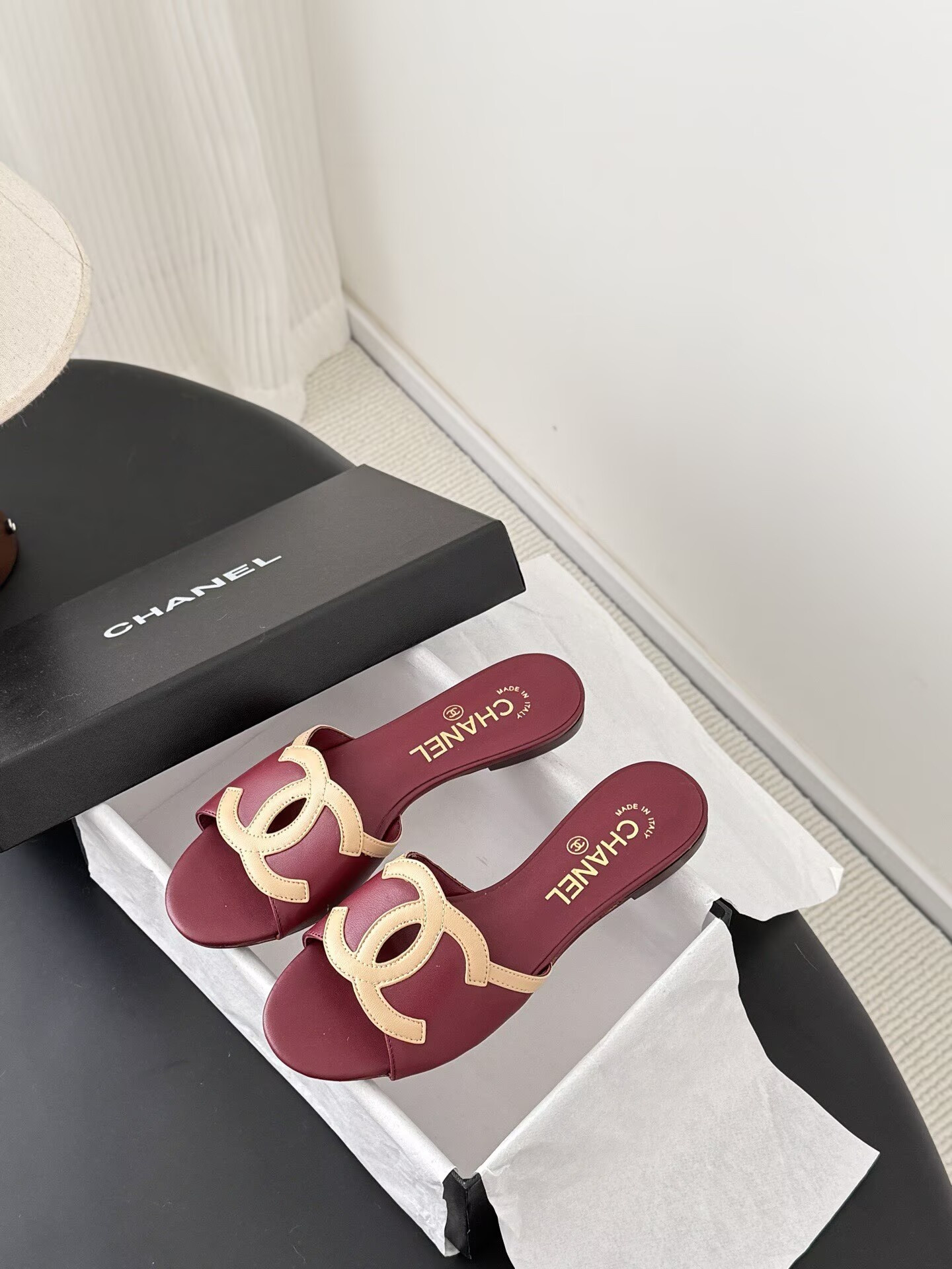 UA Chanel Sandals
