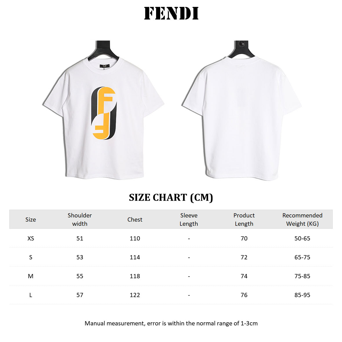 F**di 26ss short-sleeved t-shirt