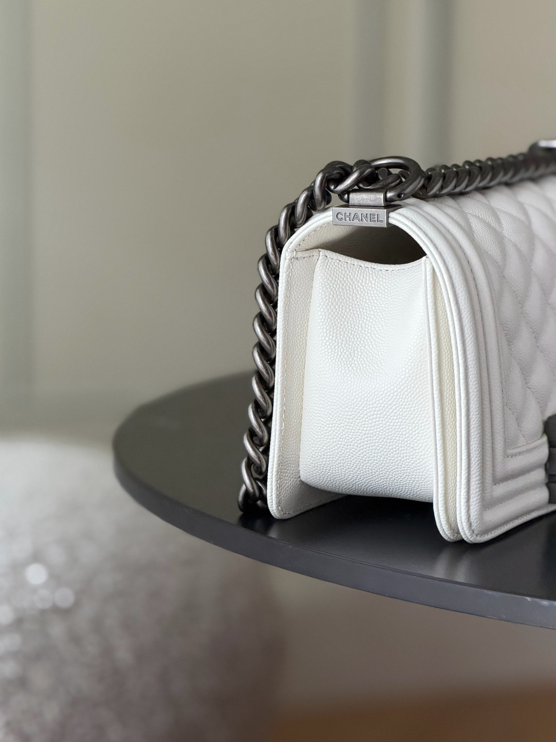 Chanel Boy Handbag 12x20x7cm