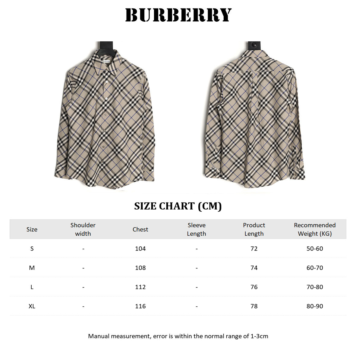 Burberry Long-sleeved Shirts