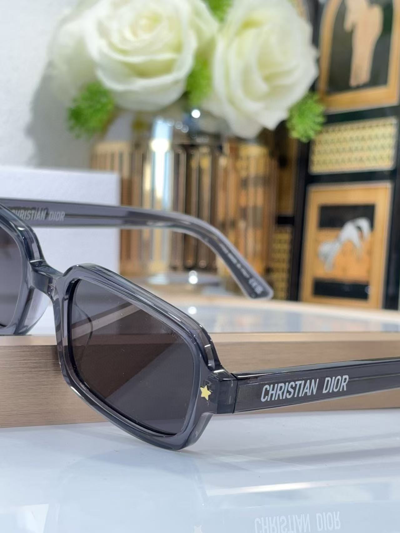 D10r Pacific S3I Rectangular Glasses