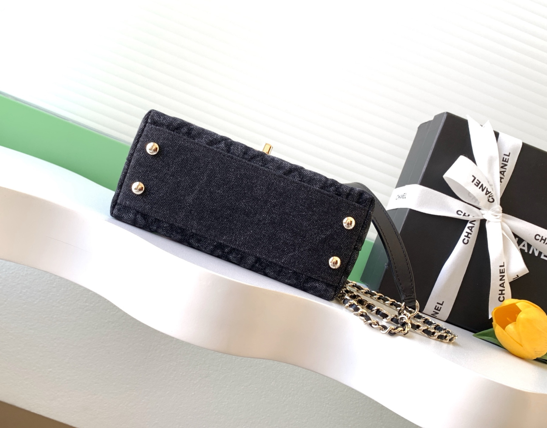 Chanel Coco Clutch with chain 13x19x9cm