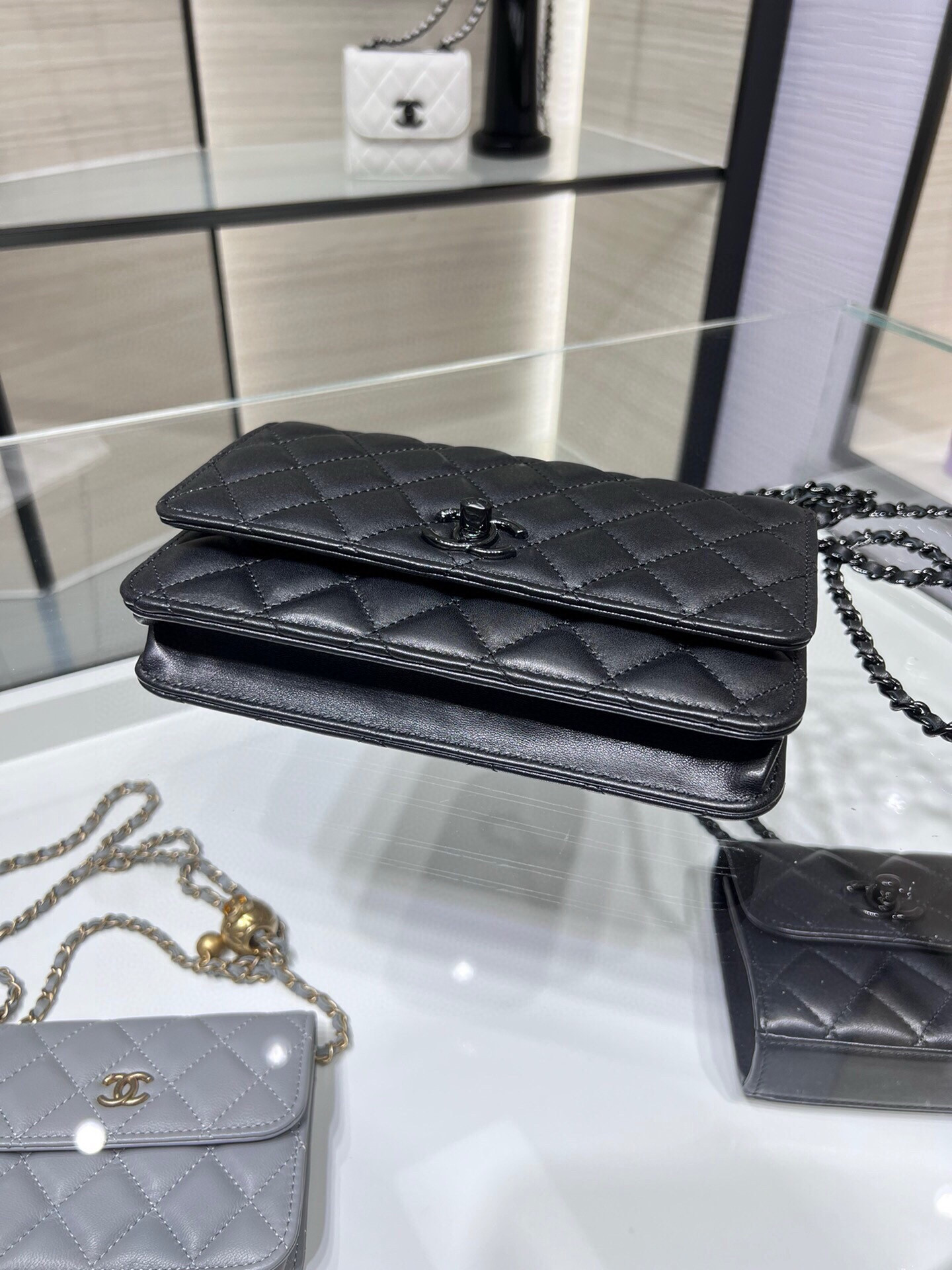 Chanel WOC Trendy CC Wallet On Chain 19x12x3.5cm