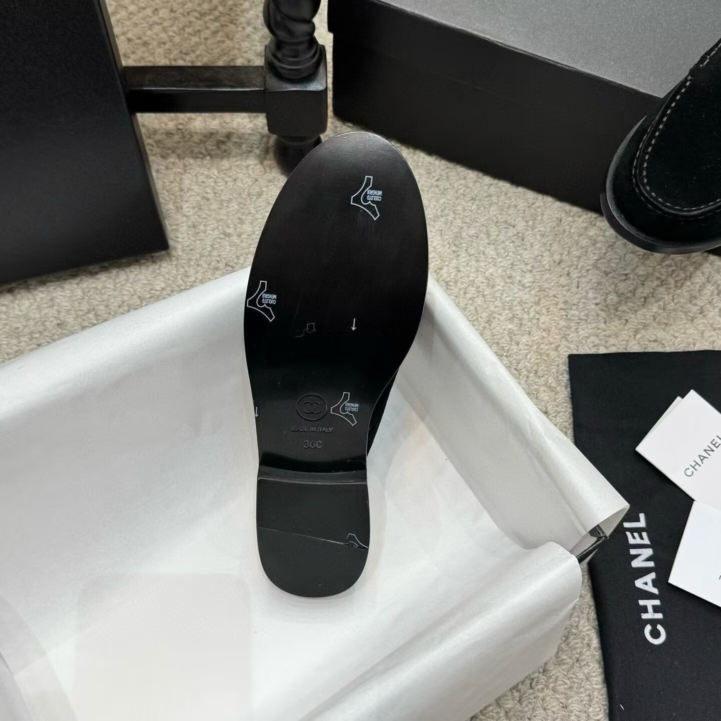 UA Chanel Mules