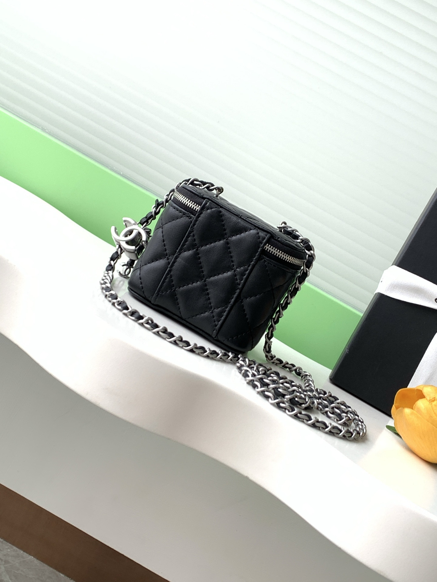 Chanel Small Vanity with Chain 8.5x11x7cm