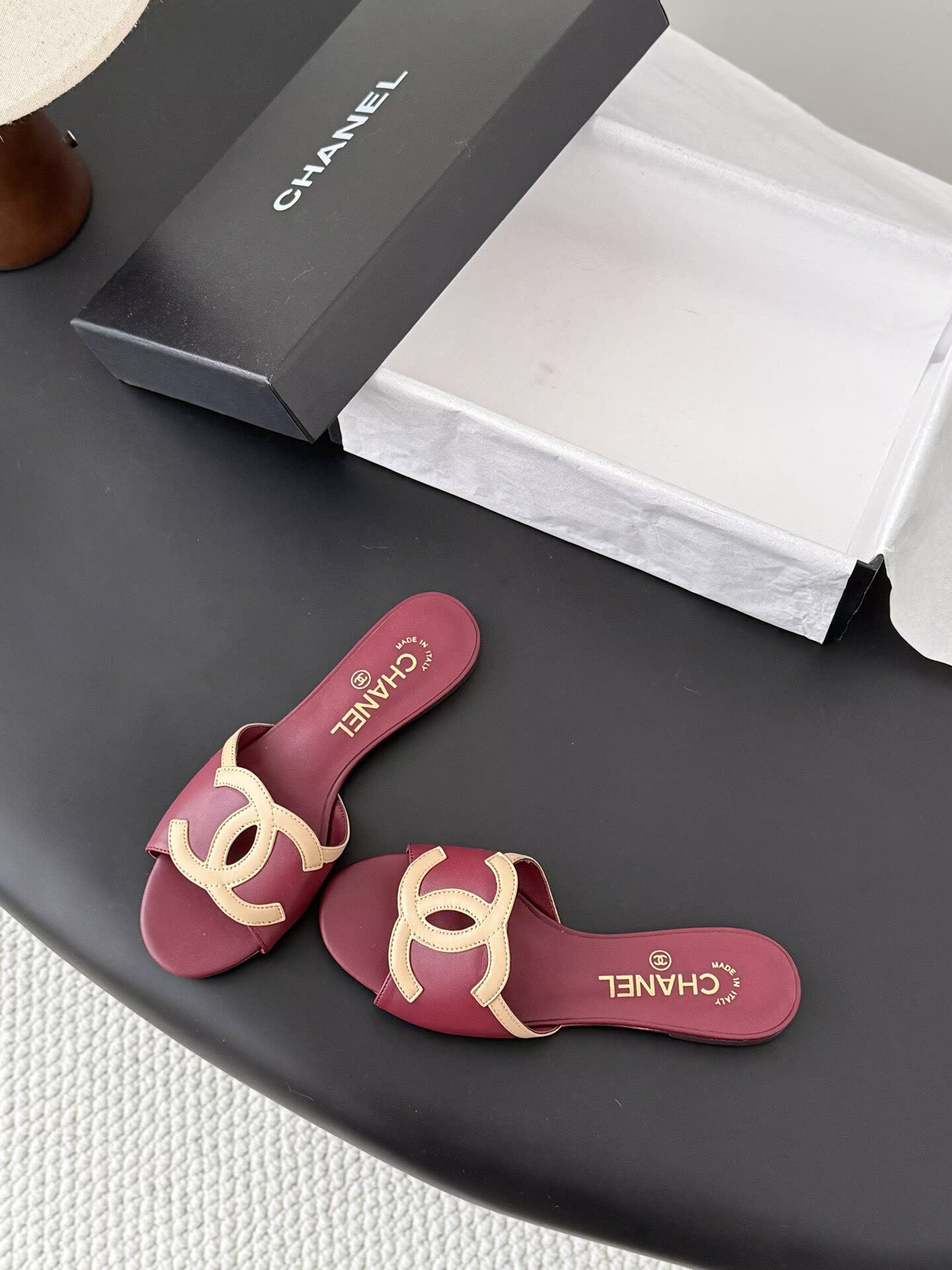 UA Chanel Sandals