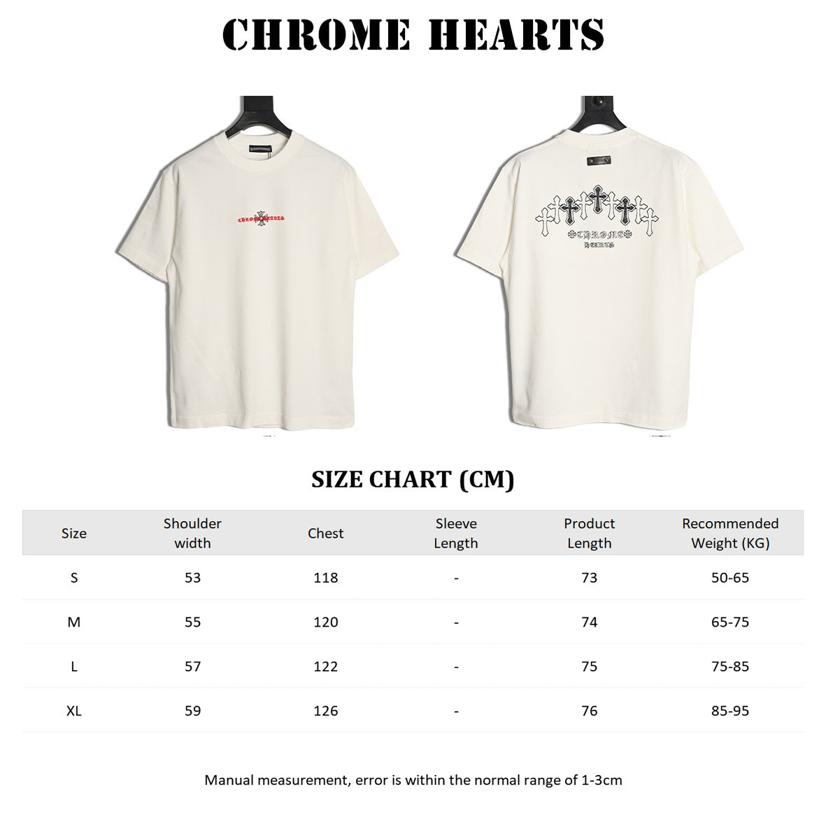 Ch*0me He**ts ch 26ss short-sleeved t-shirt