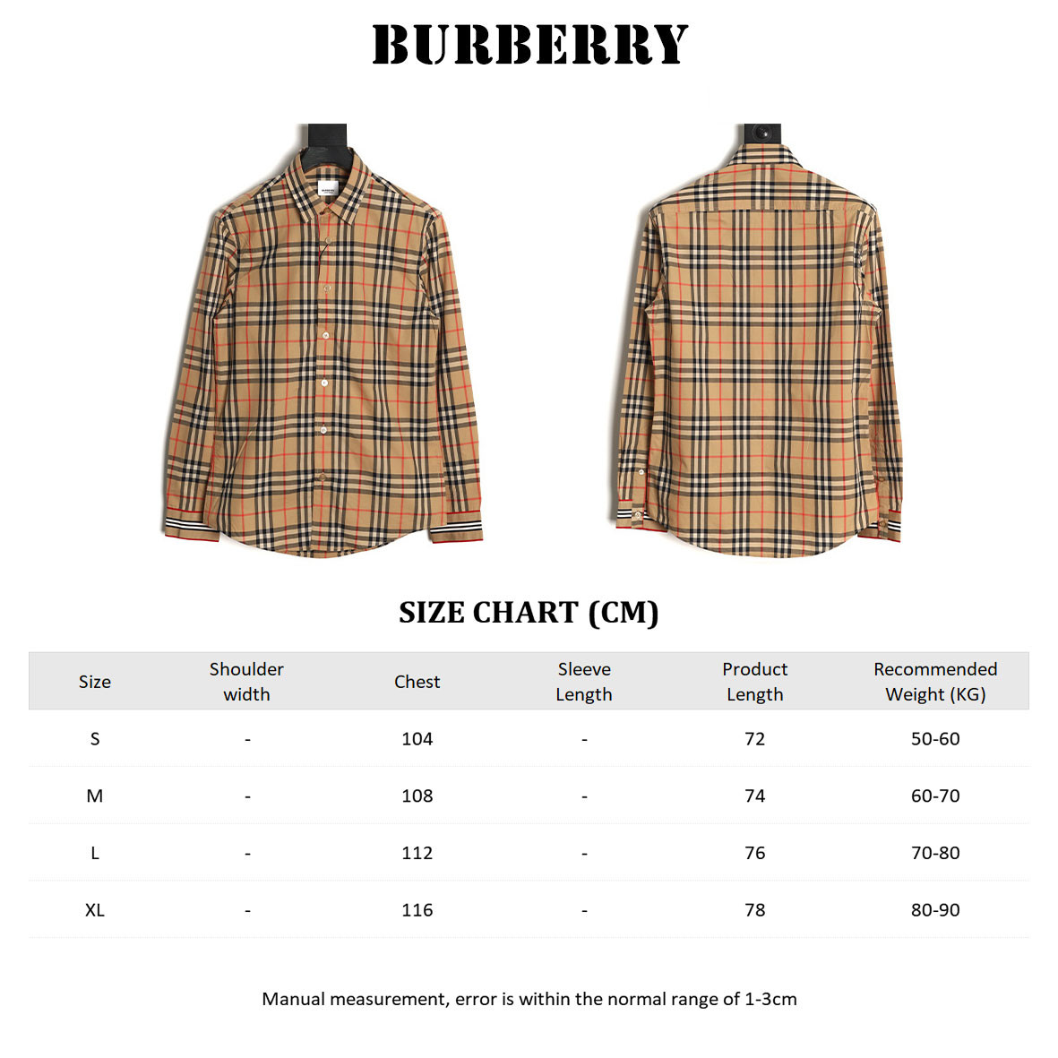 Burberry Long-sleeved Shirts