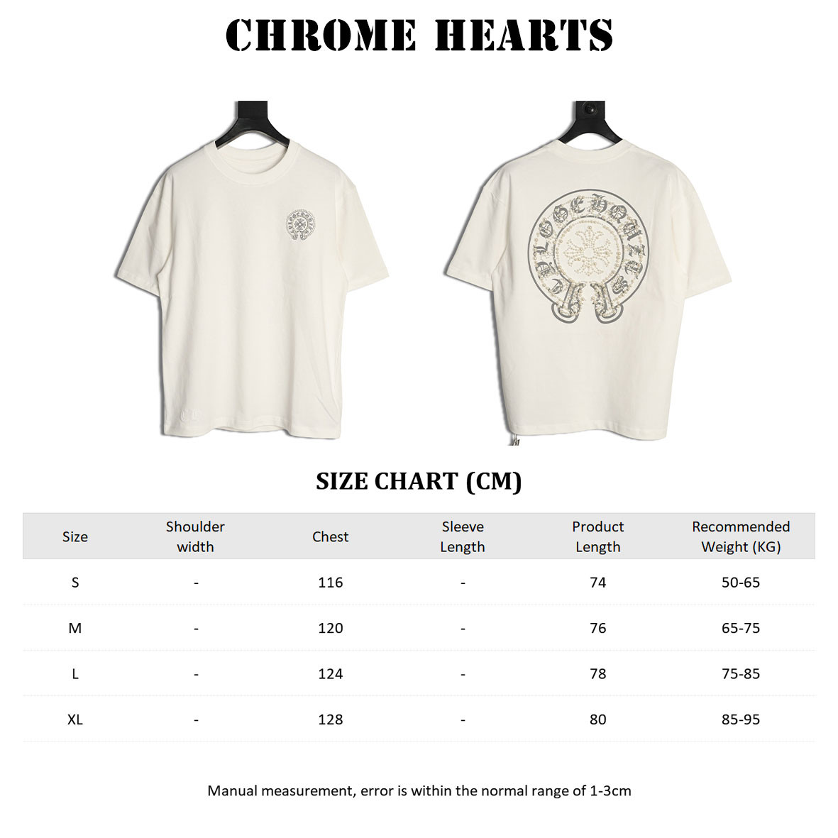 Ch*0me He**ts short-sleeved t-shirt