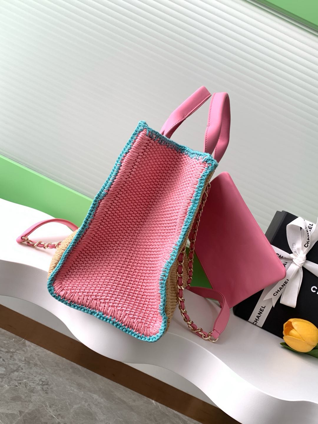 Chanel Shopping Bag 33x34x17cm