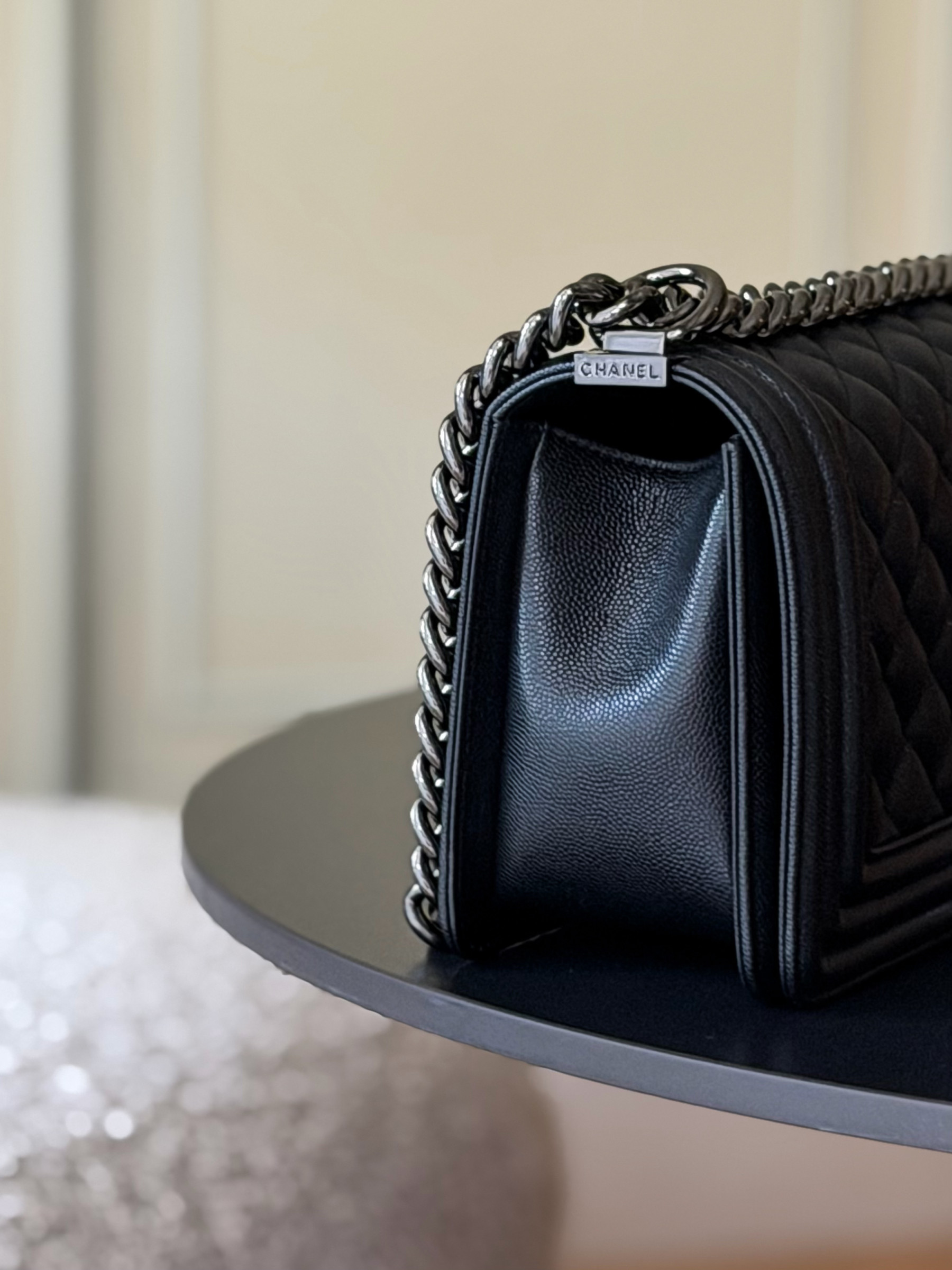 Chanel Boy Handbag 15x25x9cm