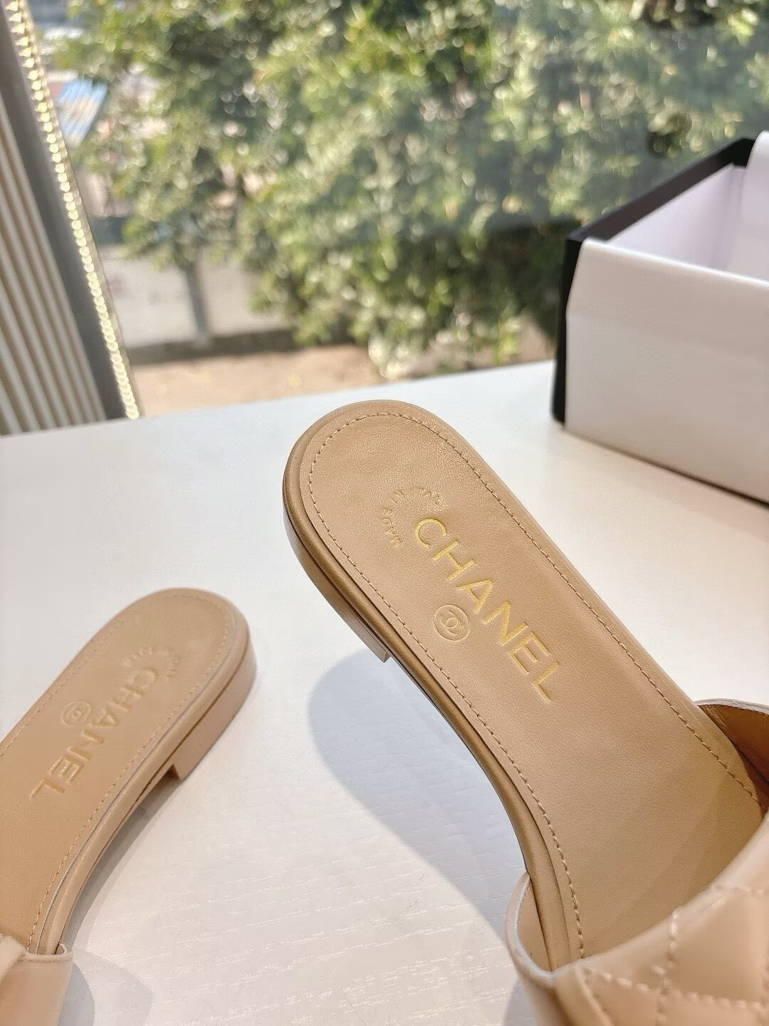 UA Chanel Slippers