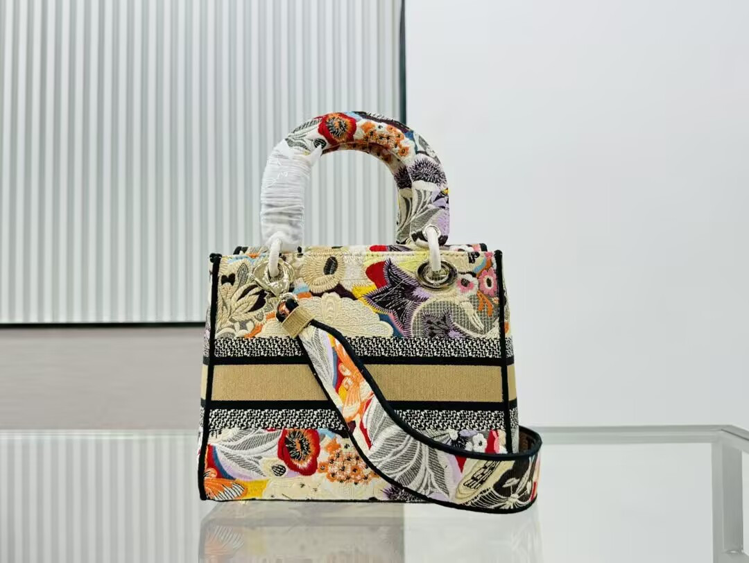 Dior Medium Lady D-Lite Bag 24x20x11cm