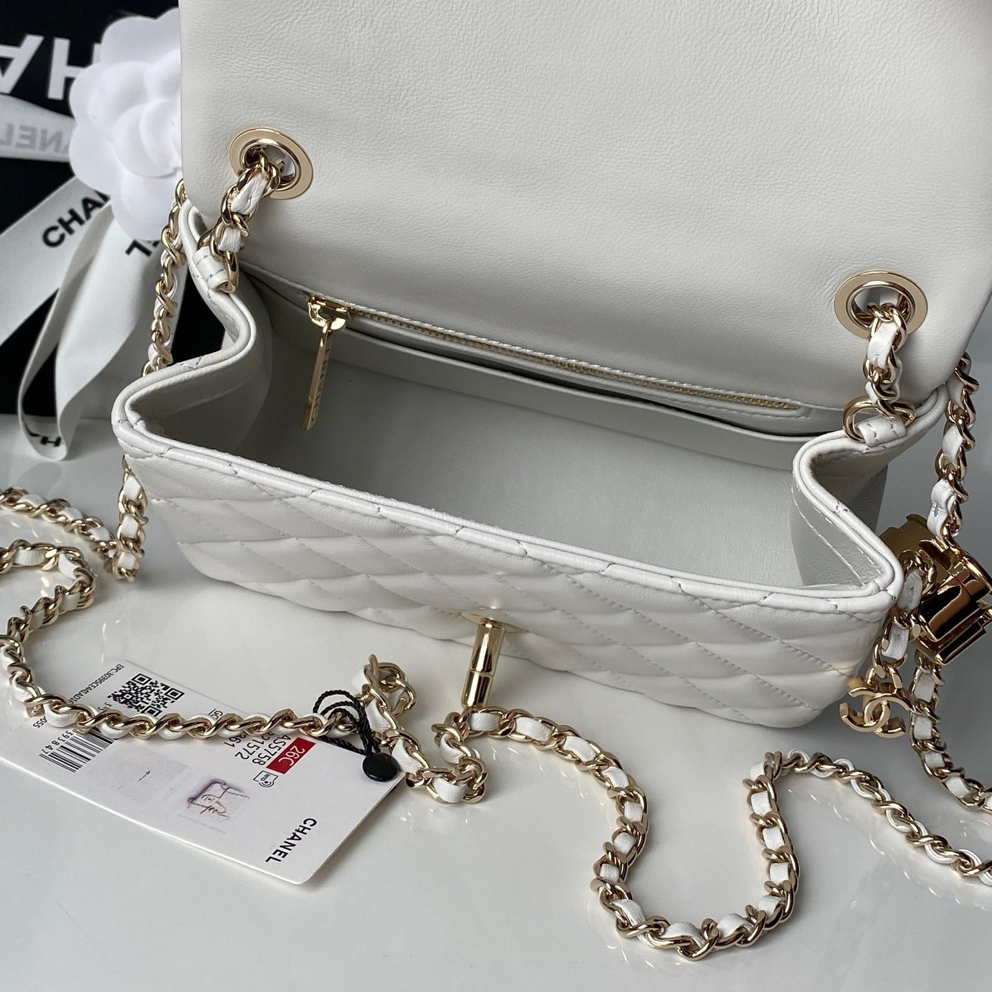 Chanel Classic Flap Handbag CF AS5758 18x13x7cm