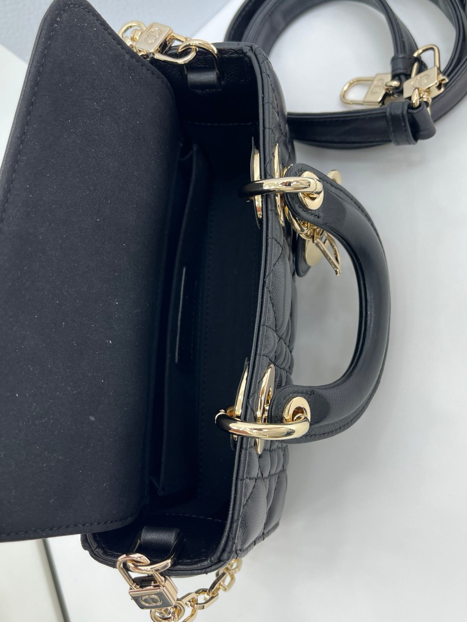 Dior Mini Lady D-Joy Bag 19x10.5x5.5cm