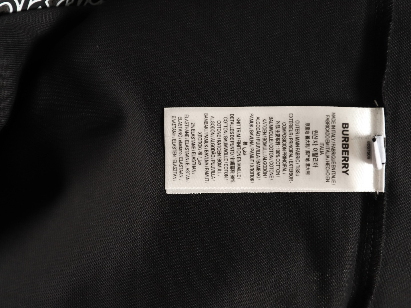 Bv*b*rry 26ss short-sleeved t-shirt