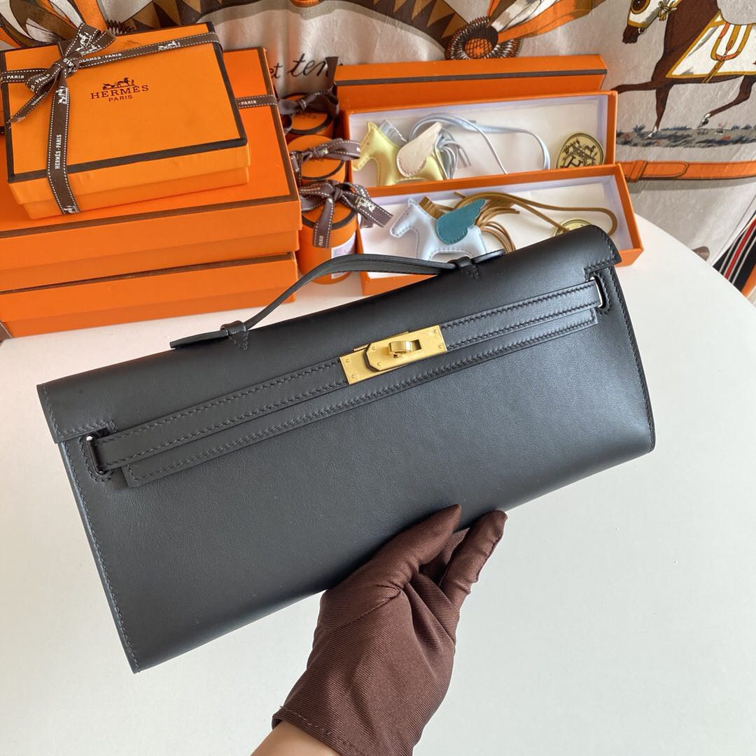 Hermes Kelly Cut 31cm Swift Leather