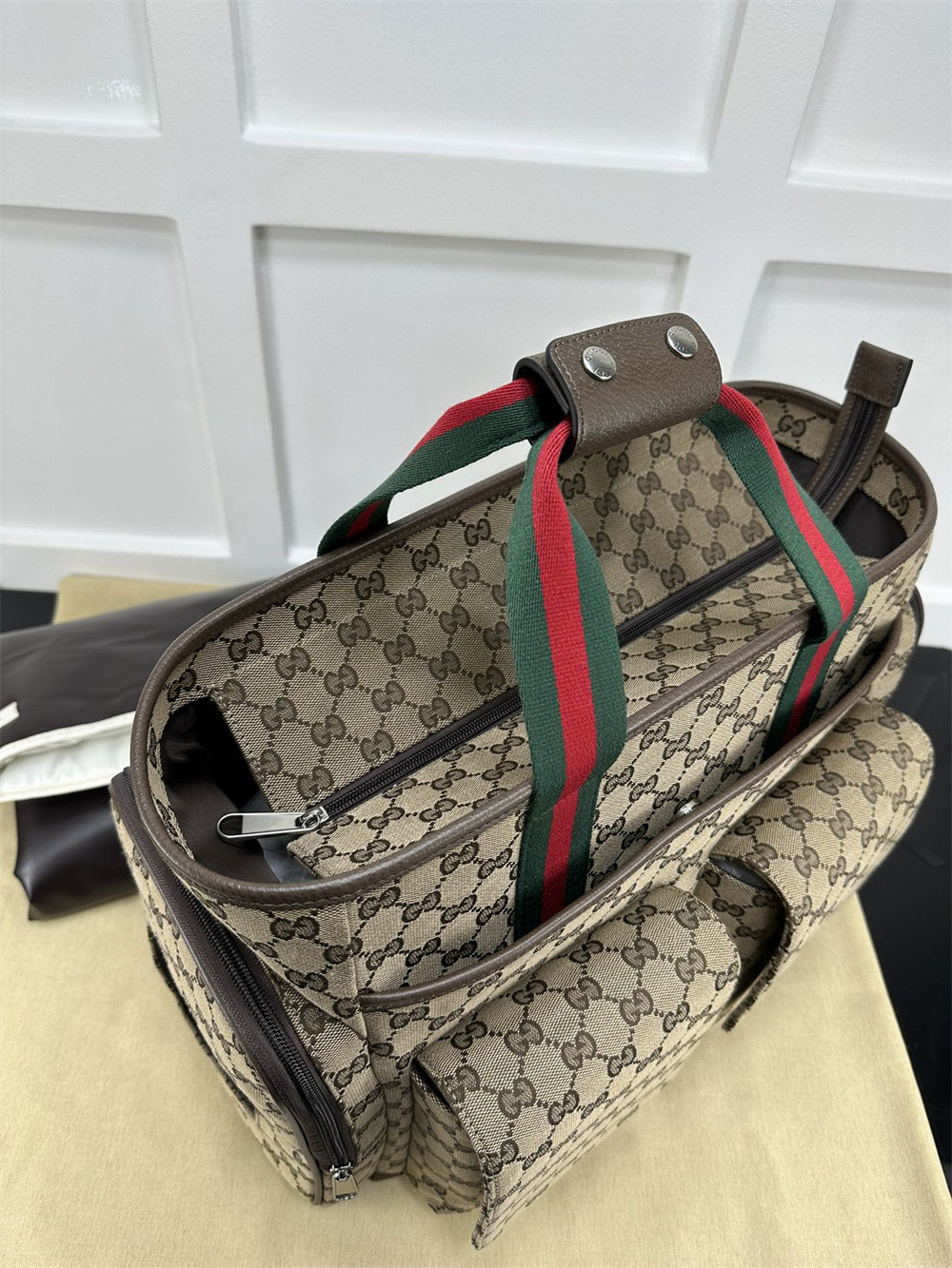 Gvc*1 GG diaper bag 40x35x20cm